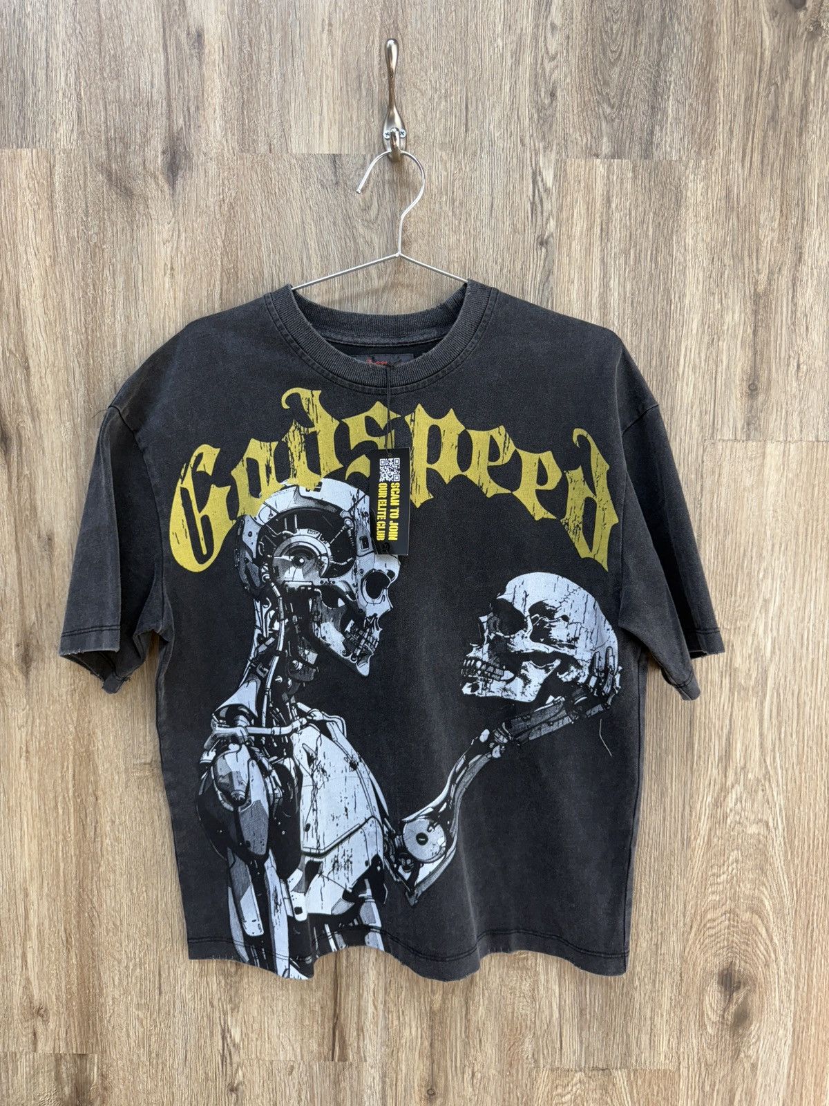Godspeed Godspeed Black/Yellow Mankind Short Sleeve Size US XS / EU 42 / 0 - 1 Thumbnail
