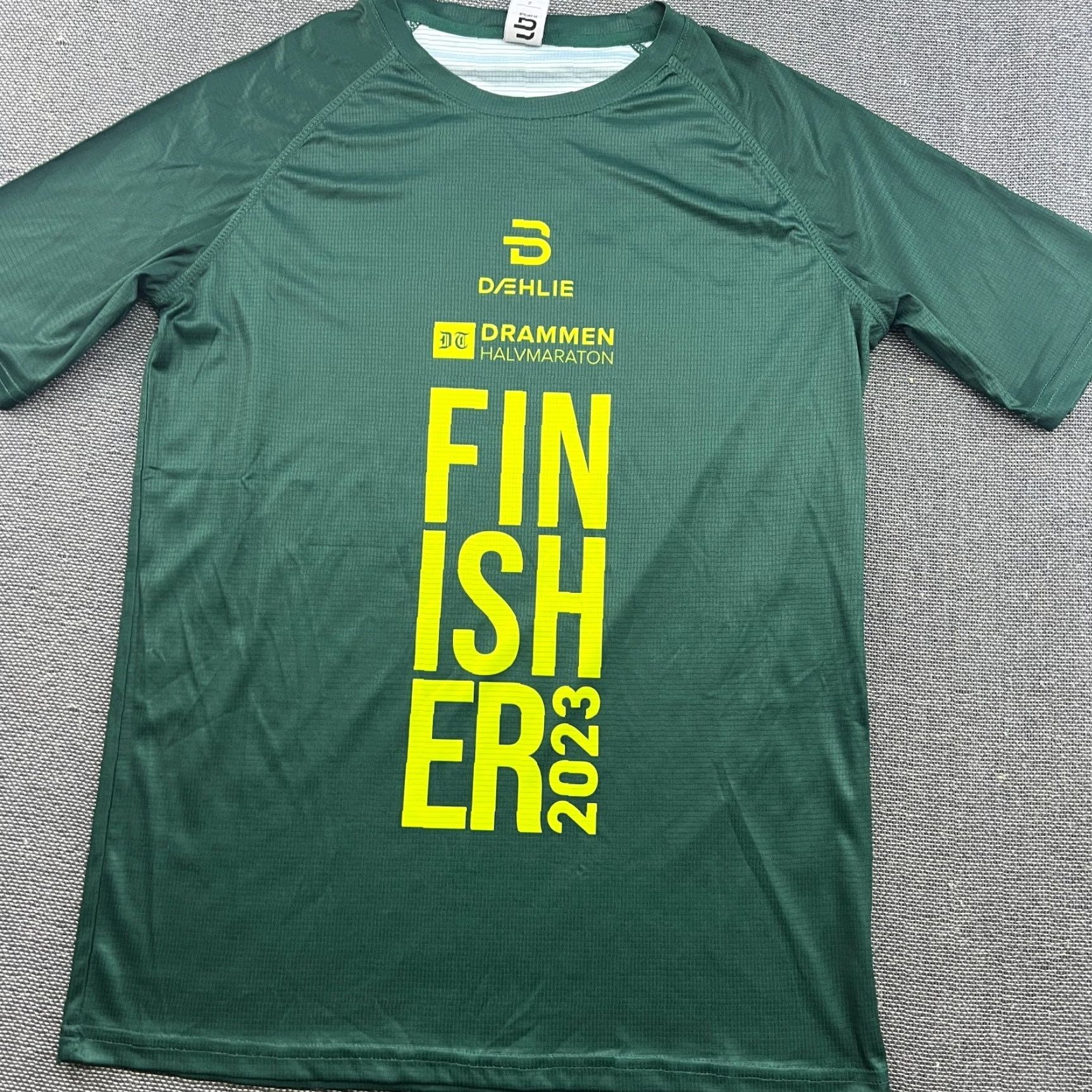 Vintage Bjorn Daehlie Mens Shirt Small Green Marathon Sparebank Running Triathlon Shirt Mens XS? Size US S / EU 44-46 / 1 - 3 Thumbnail