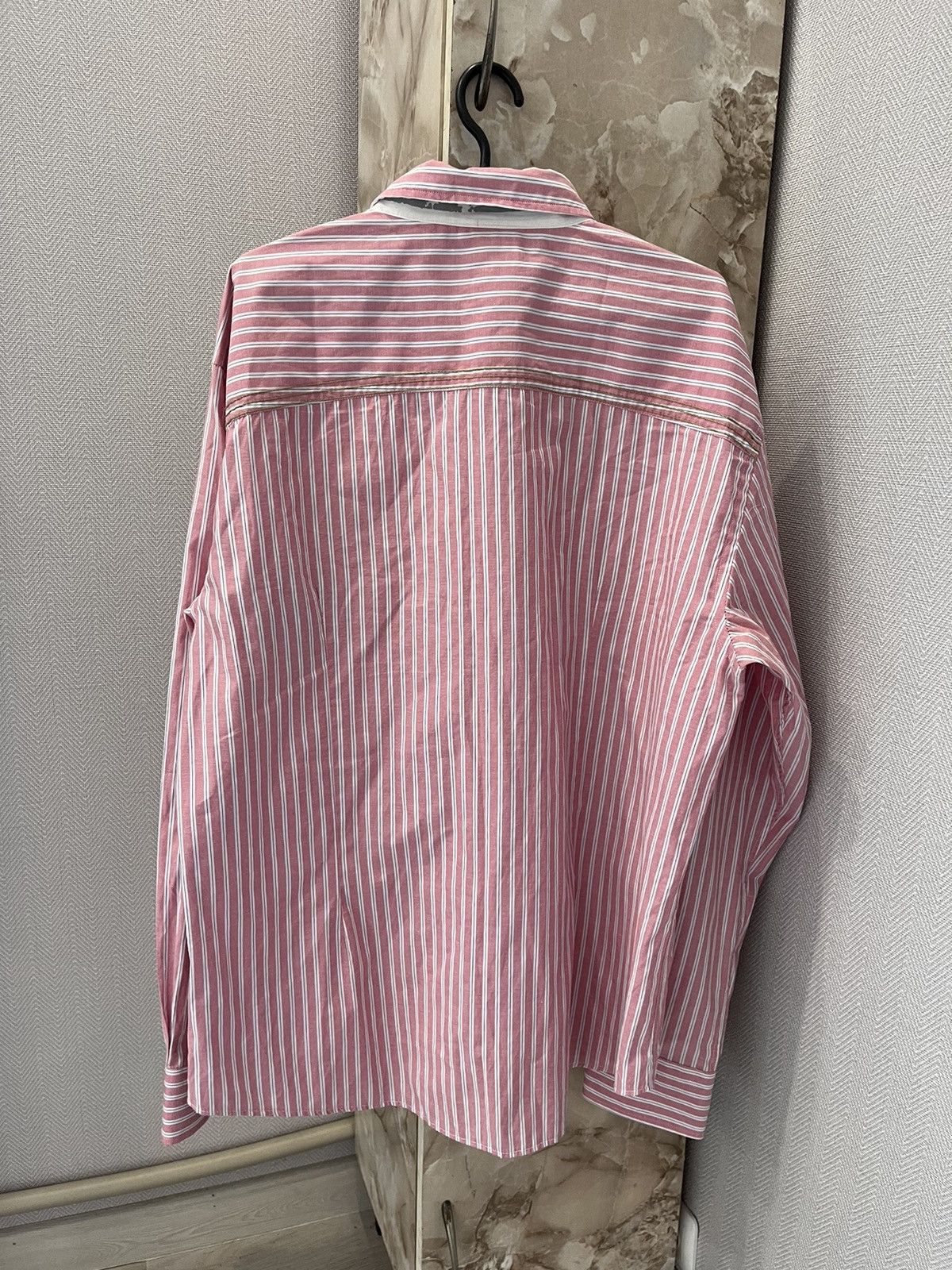 Napapijri Napapijri shirt striped oversized overshirt vintage Size US XXL / EU 58 / 5 - 2 Thumbnail