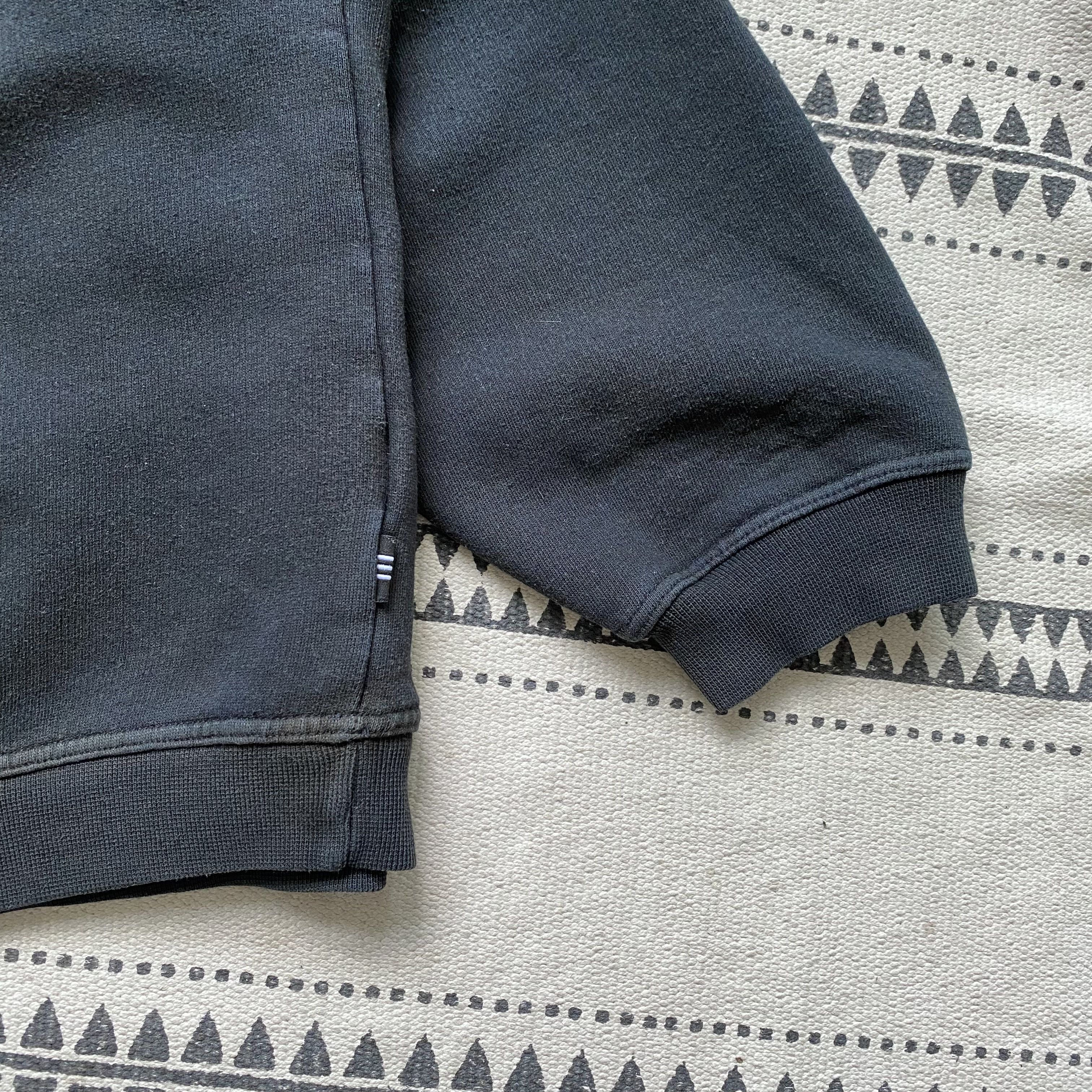 Adidas 🖤 Vintage 80-90s Faded Adidas Boxy Sweatshirt Y2K mini logo Size US M / EU 48-50 / 2 - 6 Thumbnail