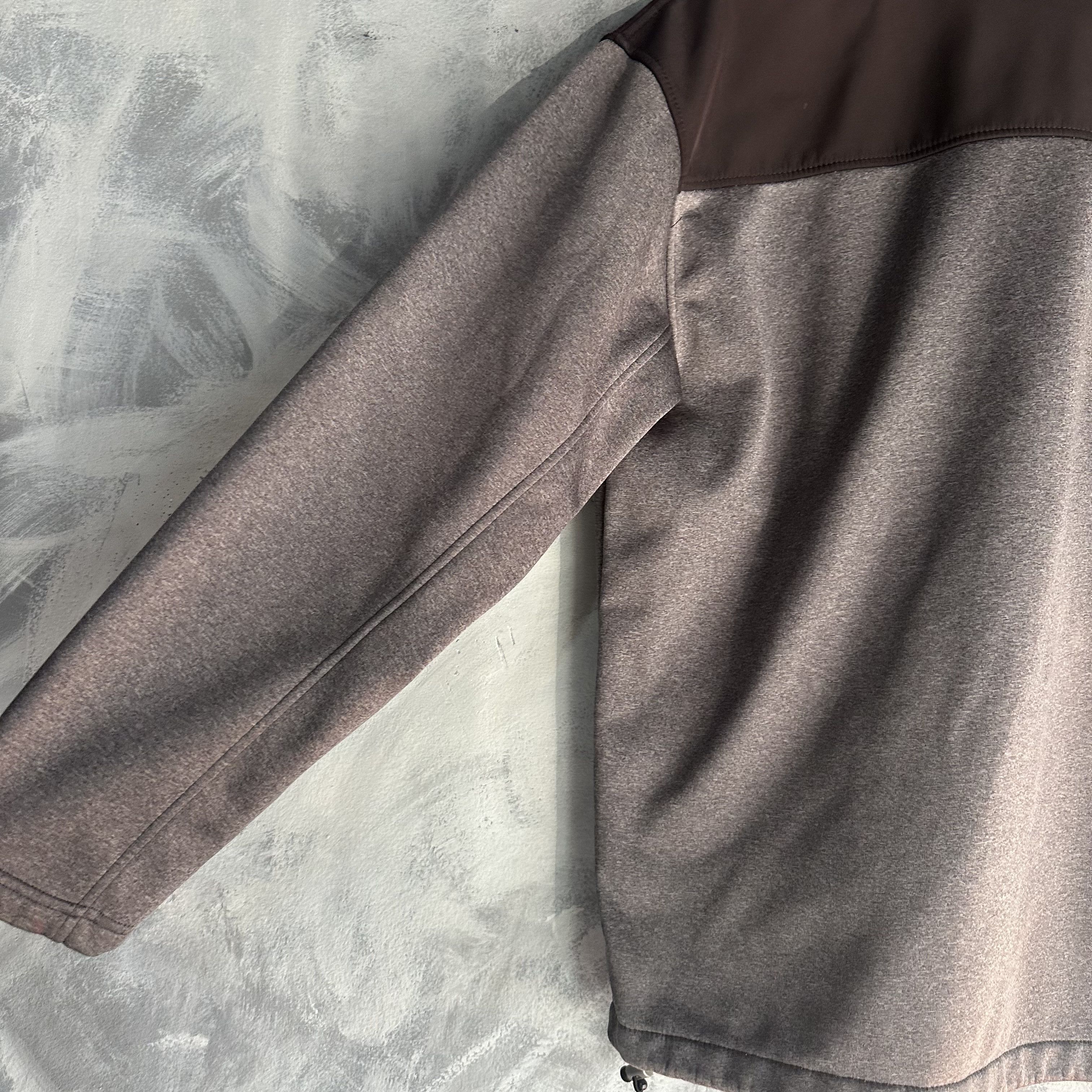 New Balance New Balance Fleece Jacket Mens Medium Gray Black Size US M / EU 48-50 / 2 - 5 Thumbnail