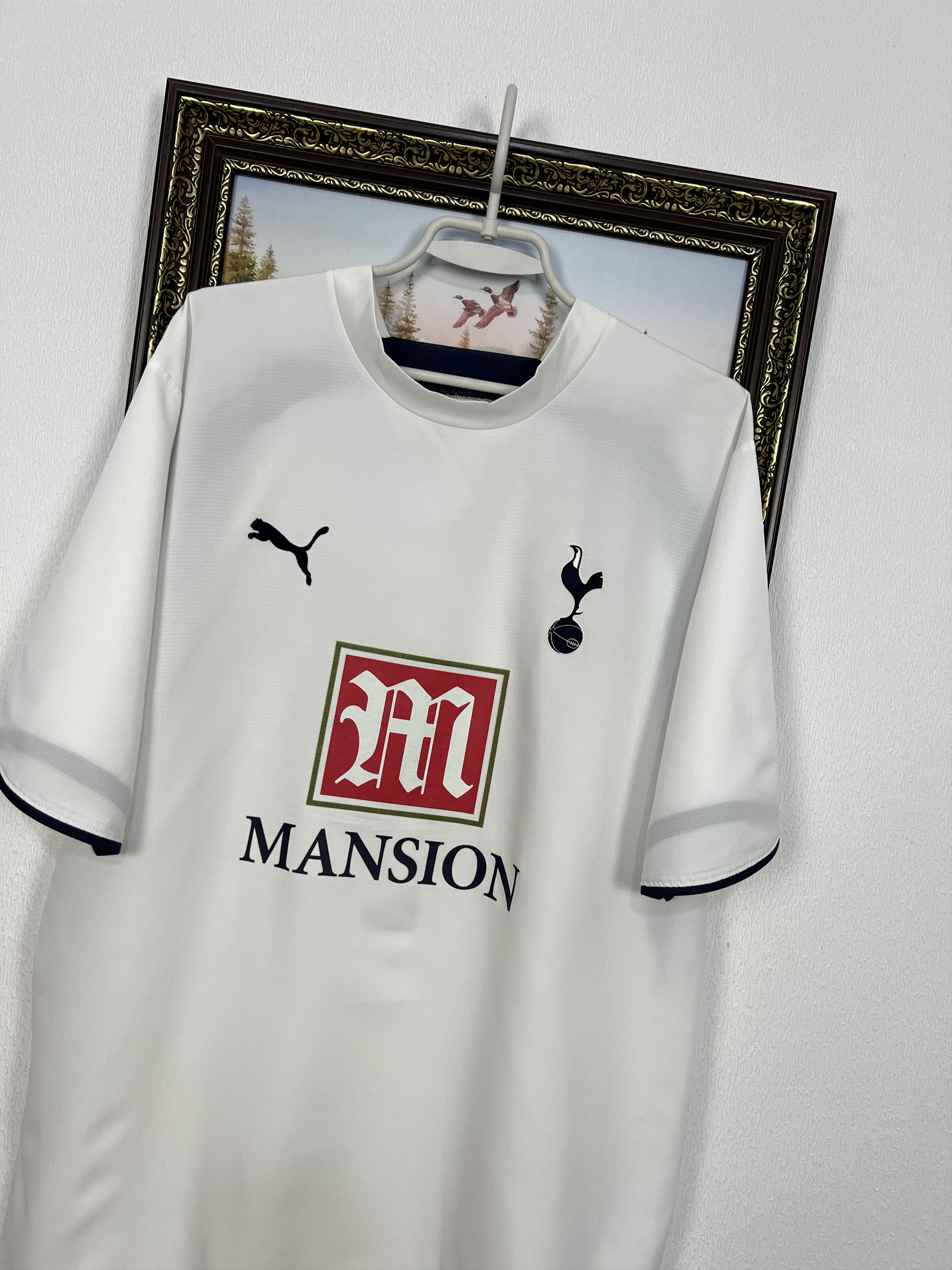 Puma Tottenham Hotspur Home football shirt 2006 Soccer #4 Zokora Size US XL / EU 56 / 4 - 3 Thumbnail