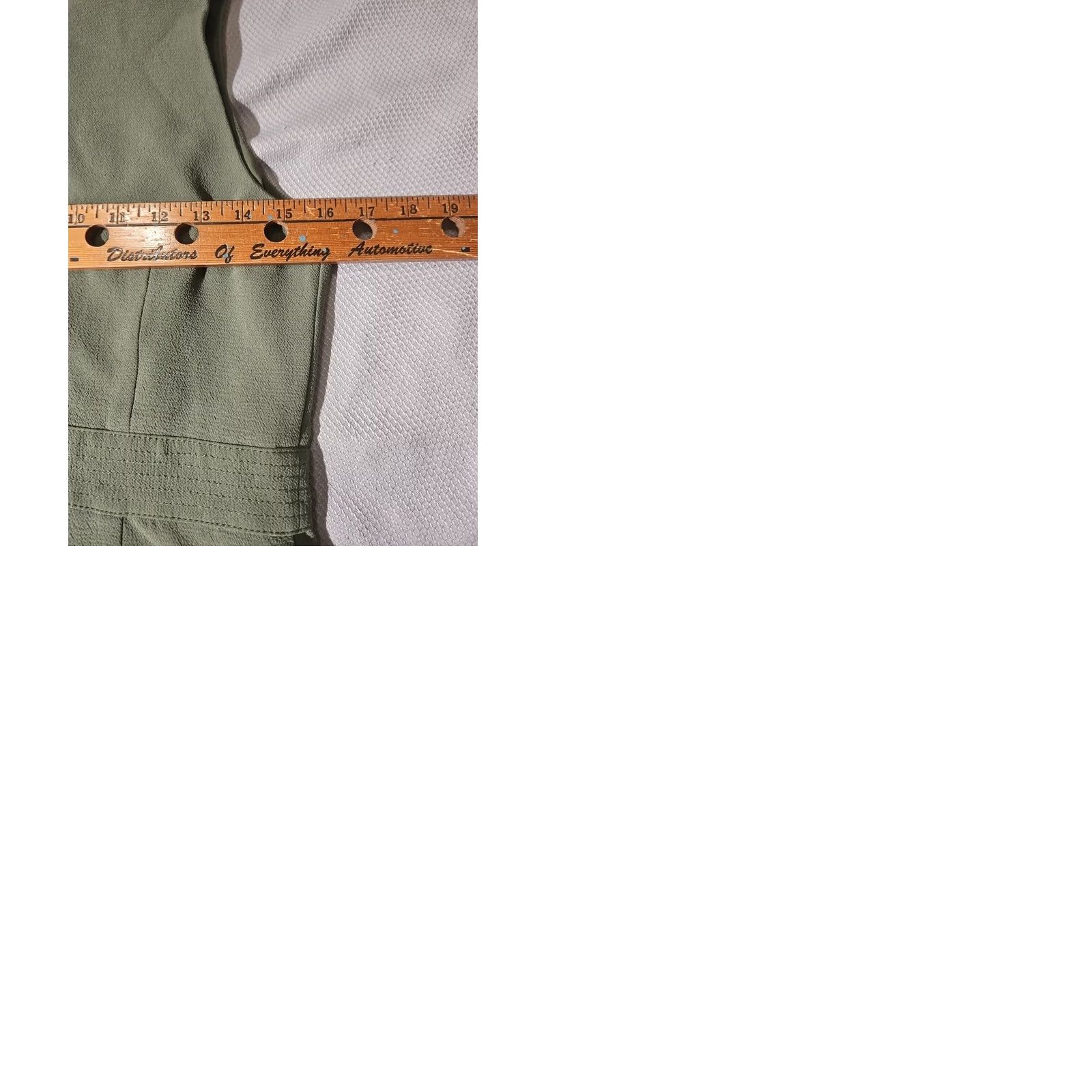 Banana Republic VINTAGE Banana Republic Dress Womens Sz 6 Green Button Utility Sheath Military Midi Size M / US 6-8 / IT 42-44 - 10 Thumbnail