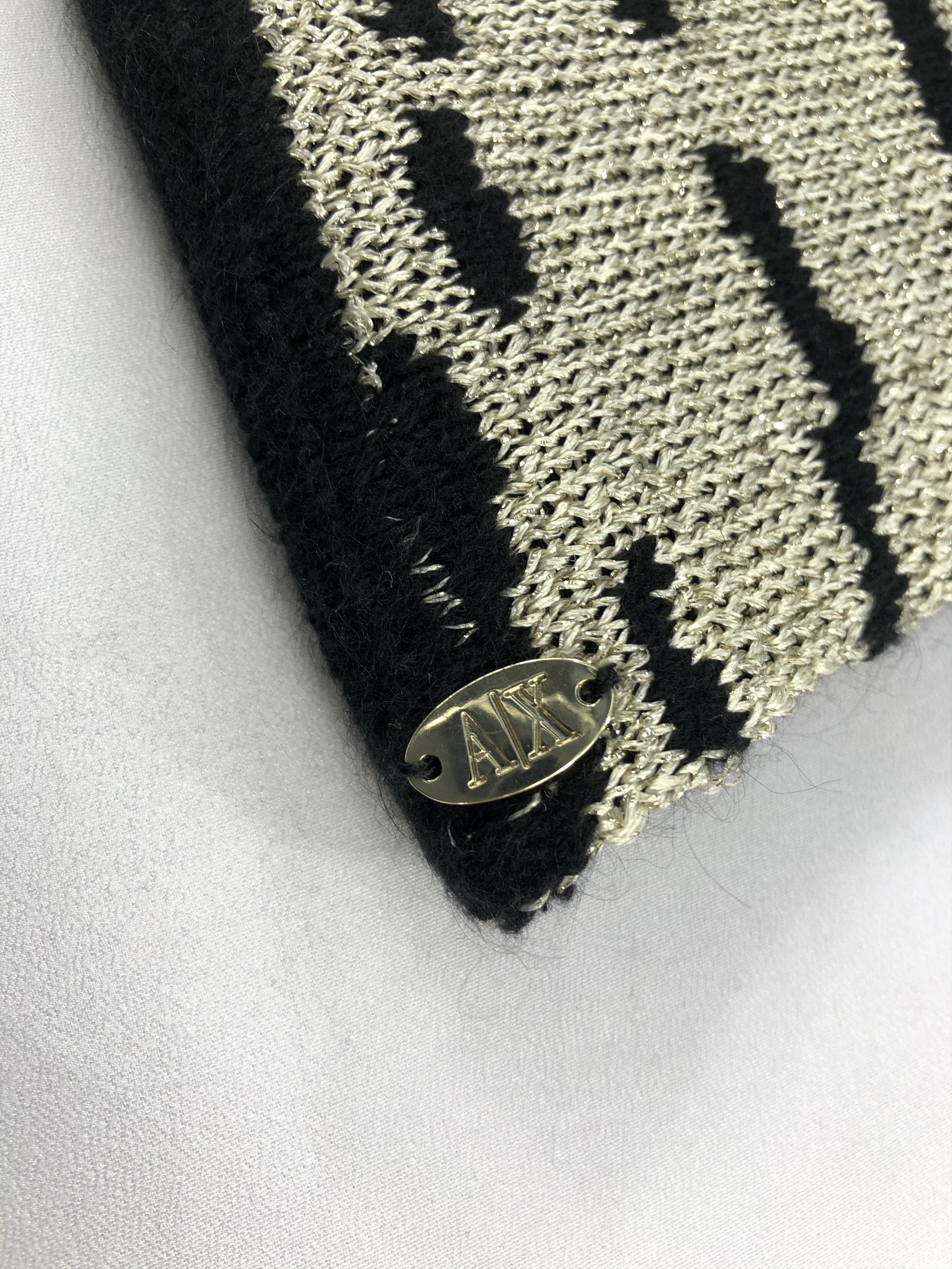 Armani Exchange Vintage Armani Exchange Scarf/Muffler/Neckwear MF1777 Size ONE SIZE - 4 Thumbnail