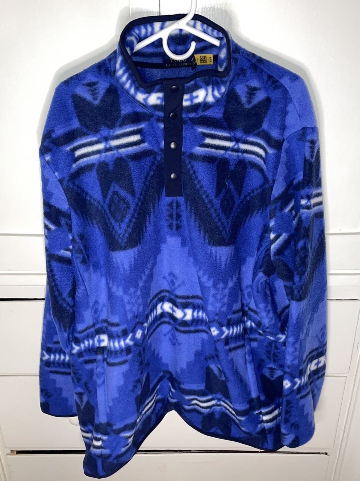 Polo Ralph Lauren Polo Ralph Lauren Southwestern Fleece Pullover XXL Size US XXL / EU 58 / 5 - 4 Thumbnail