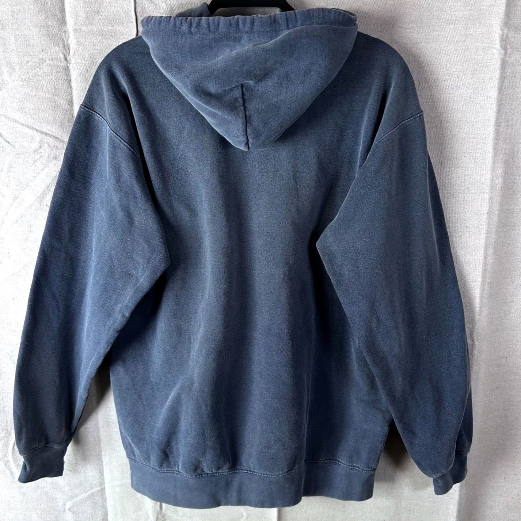 Vintage Ghost Lifestyle Mens Hoodie M Gray Graphic Print Logo Pullover Sweatshirt Size US M / EU 48-50 / 2 - 3 Thumbnail