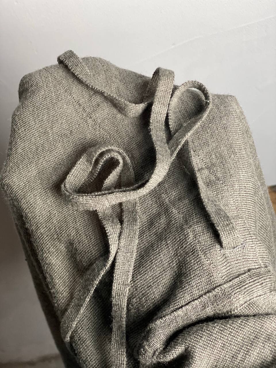 3.1 Phillip Lim Asymmetrical 3.1 Phillip Lim Grey Wool Midi Dress Size XS / US 0-2 / IT 36-38 - 6 Thumbnail