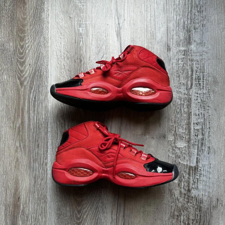 Reebok REEBOK • Question Mid "Heart Over Hype" (7M) Size US 7 / EU 40 - 3 Thumbnail
