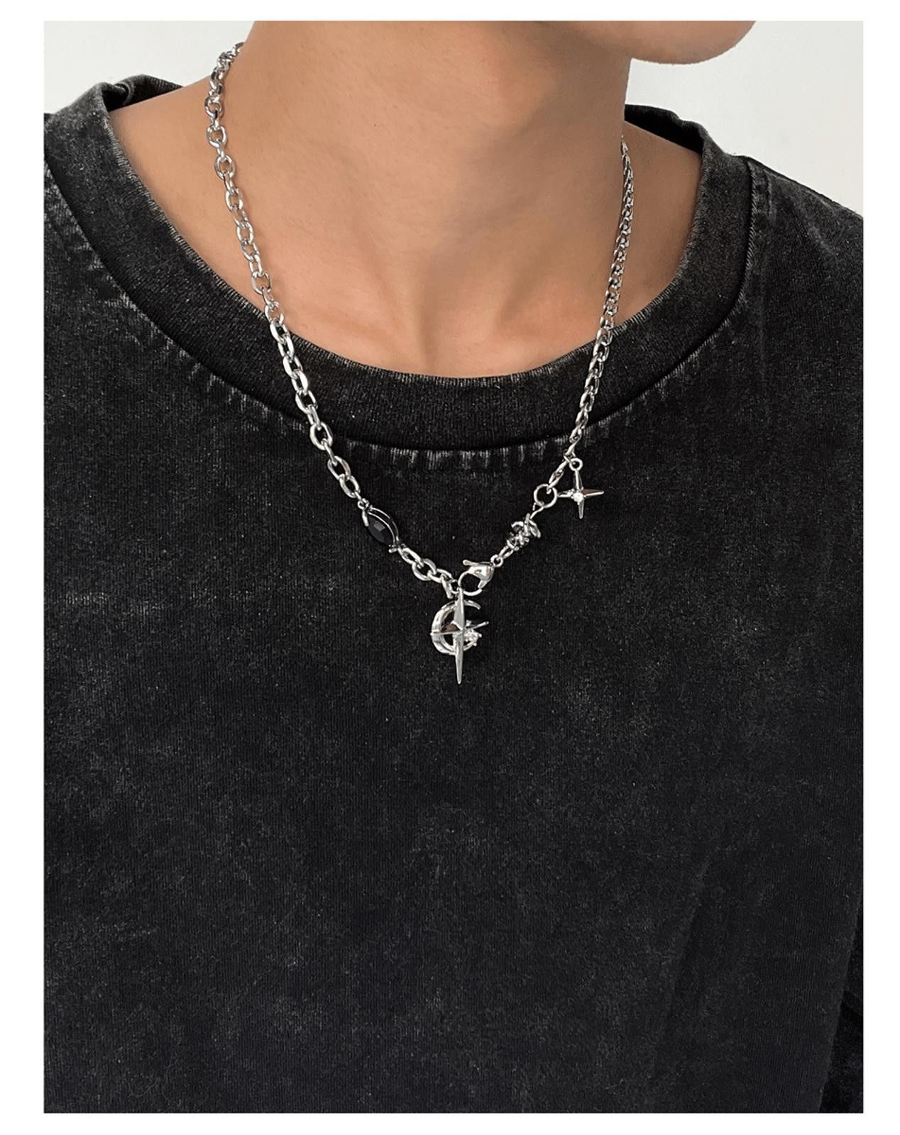 Jewelry Moon Chain Necklace Size ONE SIZE - 2 Thumbnail