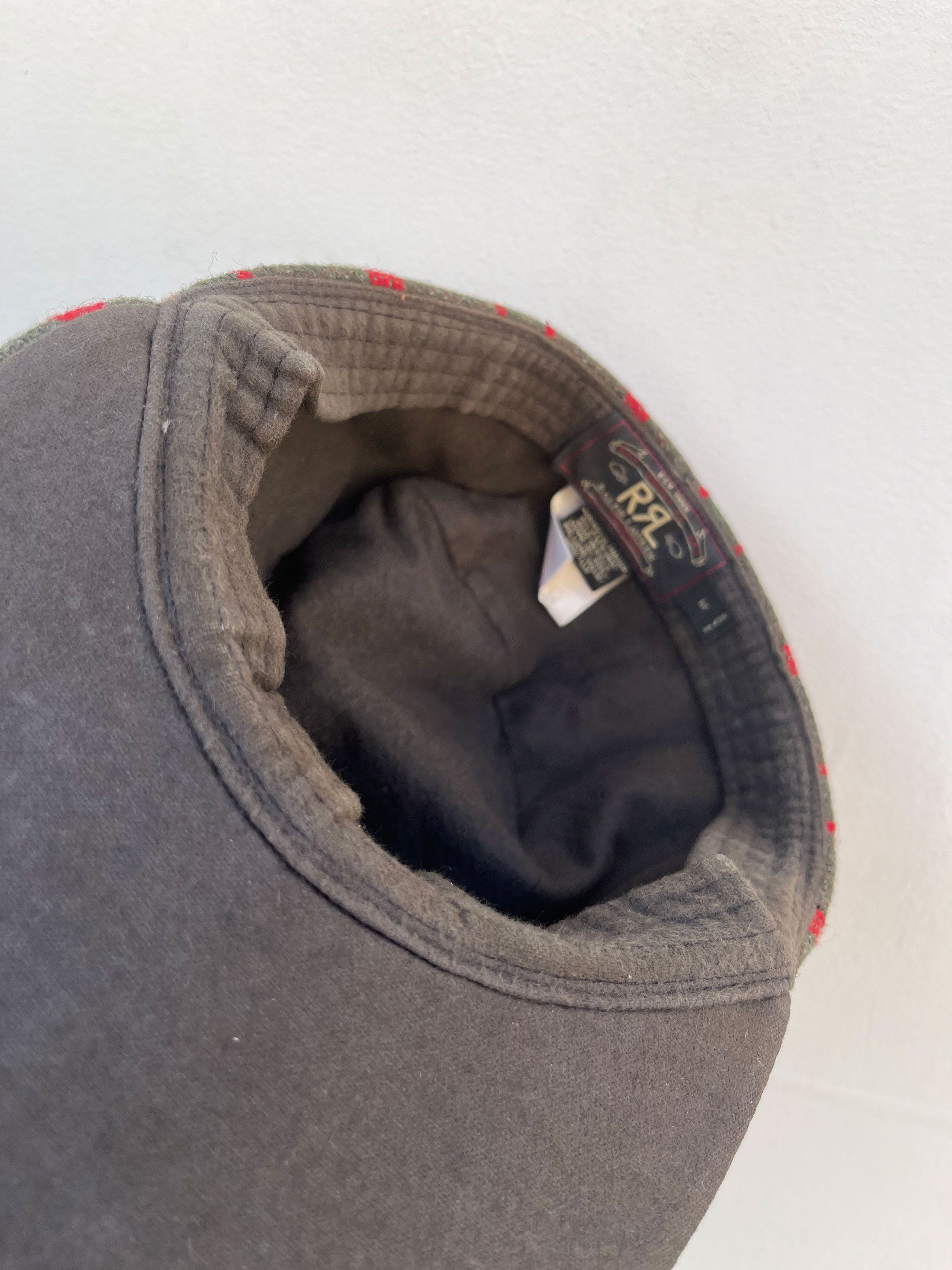 Vintage RRL Mackinaw Fitted Hat Polo Ralph Lauren