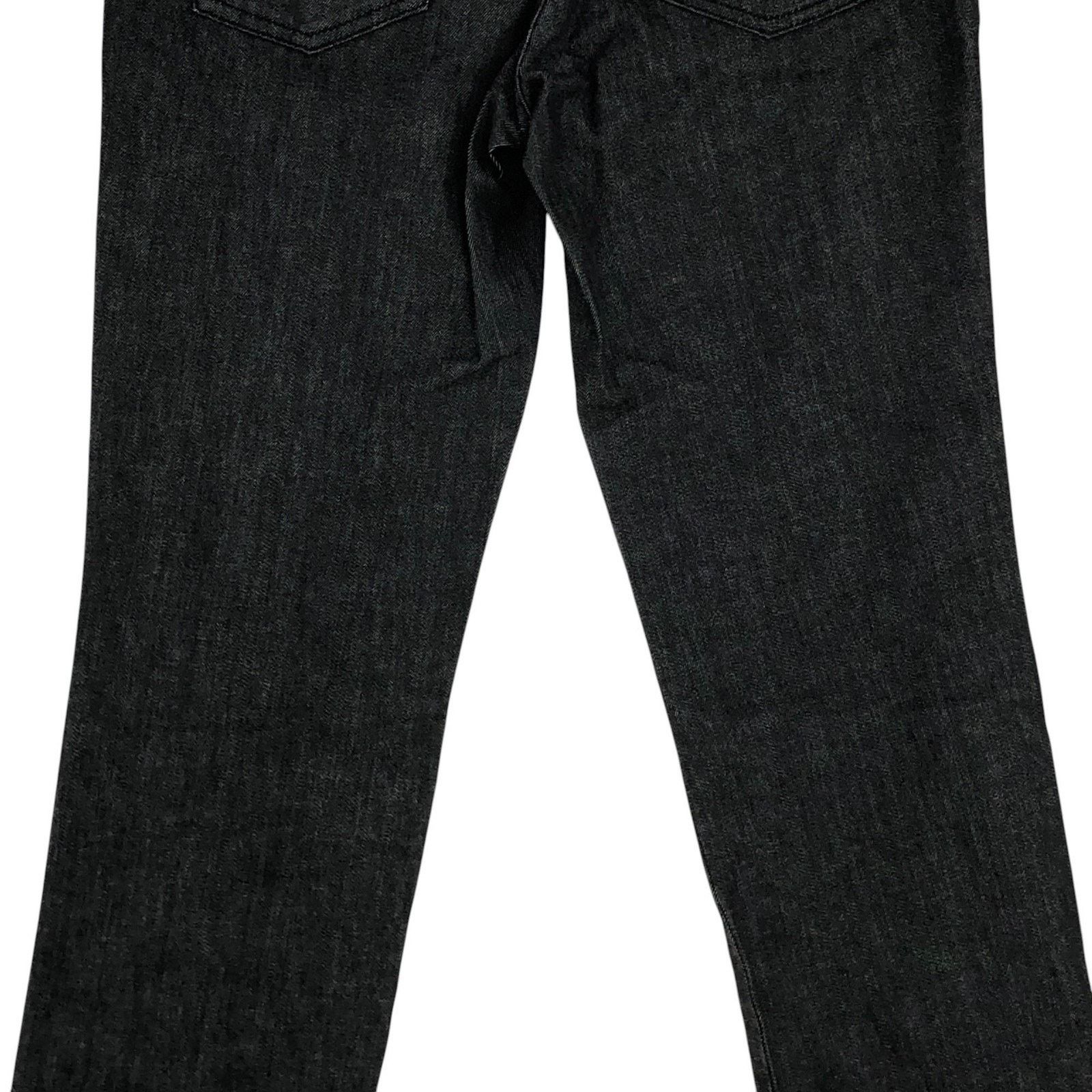 Escada Escada Jeans 38 Black Straight Leg Stretch Pants Modern Fit Size 32" / US 10 / IT 46 - 7 Thumbnail