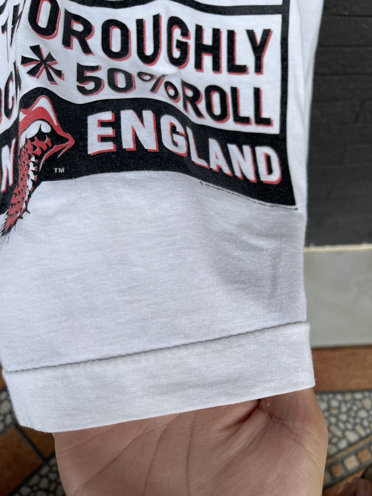 Band Tees × The Rolling Stones × Vintage Vintage The Rolling Stones “Withstand” 1995s Size US XL / EU 56 / 4 - 9 Thumbnail
