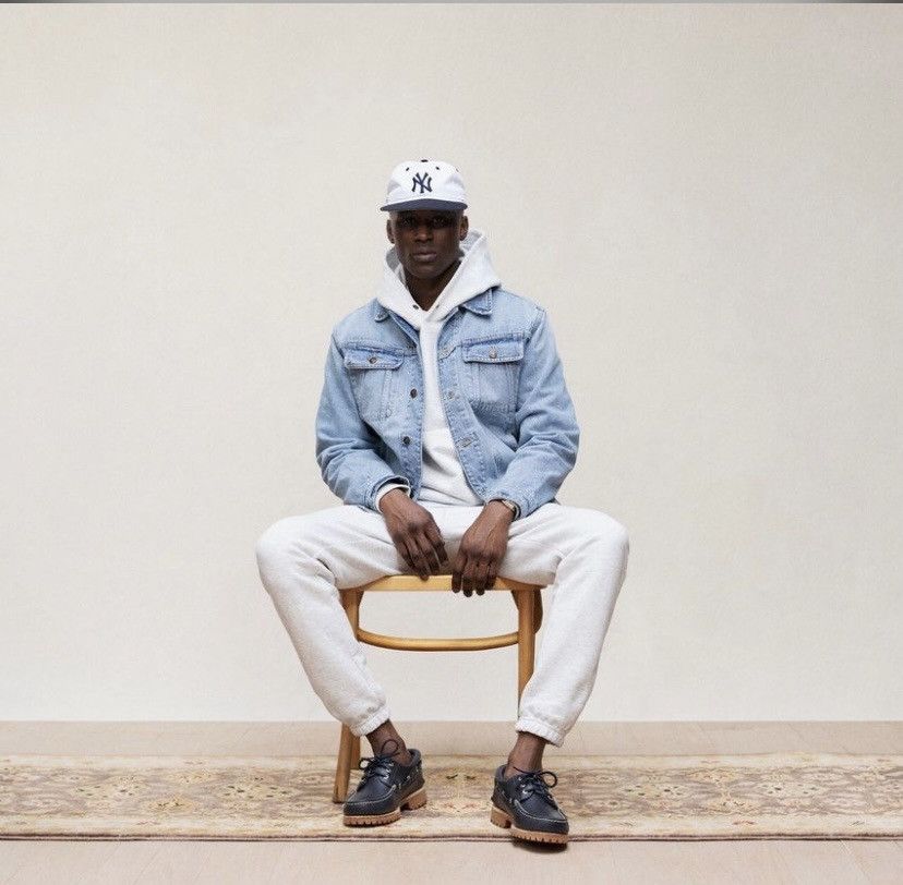 Aime Leon Dore Aime Leon Dore Washed Denim Trucker Jacket