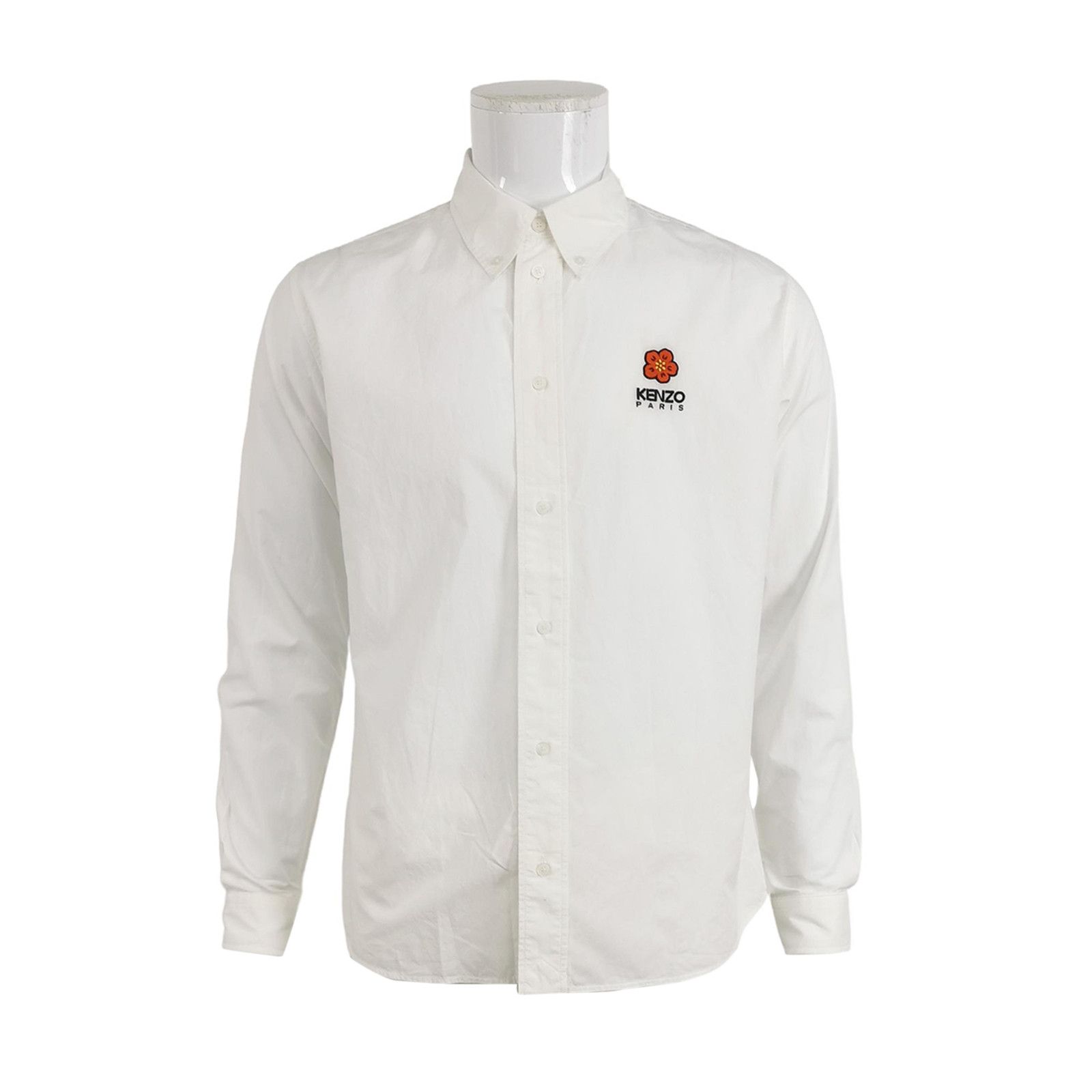 Kenzo Kenzo Boke Flower Embroidered Shirt Size US M Size US M / EU 48-50 / 2 - 1 Thumbnail