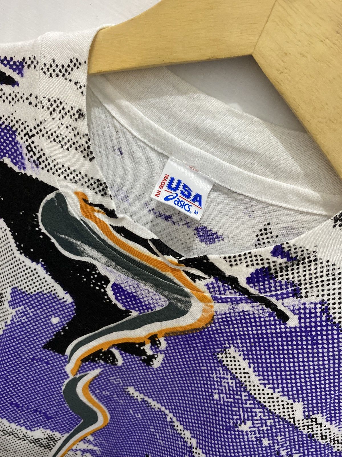 Asics Vintage asics all over print Size US M / EU 48-50 / 2 - 2 Thumbnail