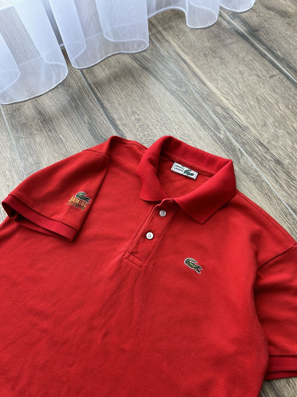 Lacoste × Vintage Vintage Lacoste chemise mens polos shirt Size US M / EU 48-50 / 2 - 2 Thumbnail