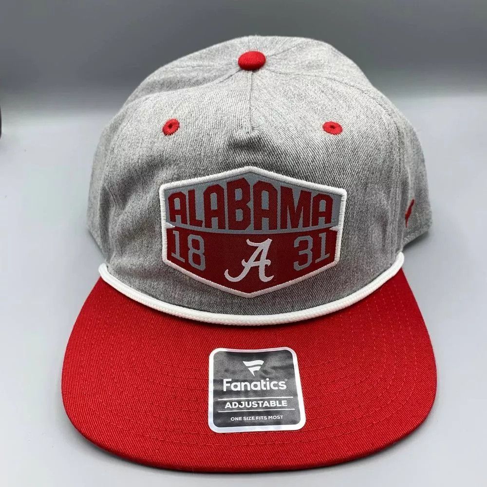 Other Alabama Crimson Tide Hat Men Fanatics Snap Back Cap Cotton Size ONE SIZE - 1 Thumbnail