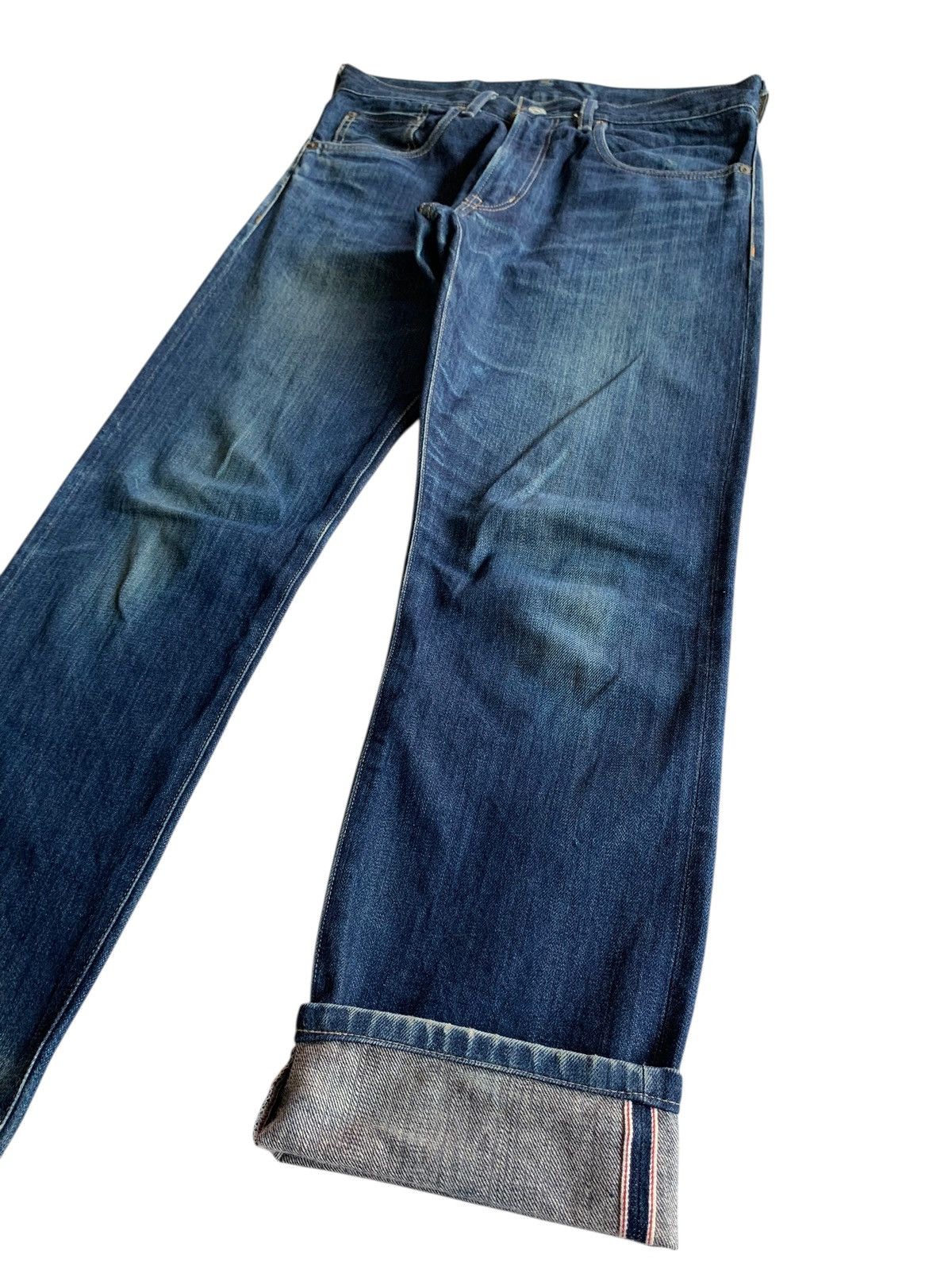 Muji MUJI SELVEDGE JAPANESE DISTRESSED DENIM Size US 31 - 5 Thumbnail