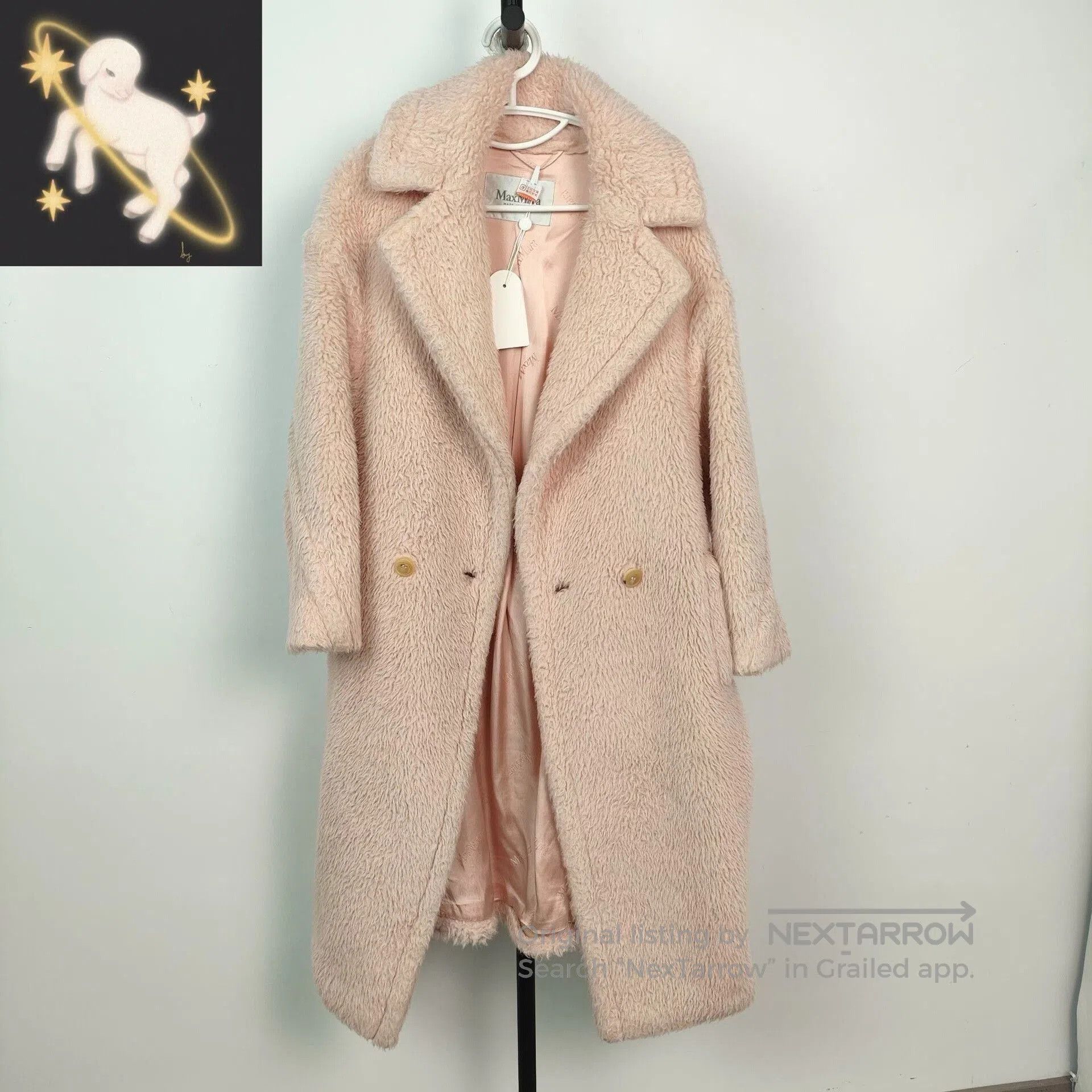Max Mara MaxMara Teddy Long Coat XS. Size XS / US 0-2 / IT 36-38 - 1 Thumbnail