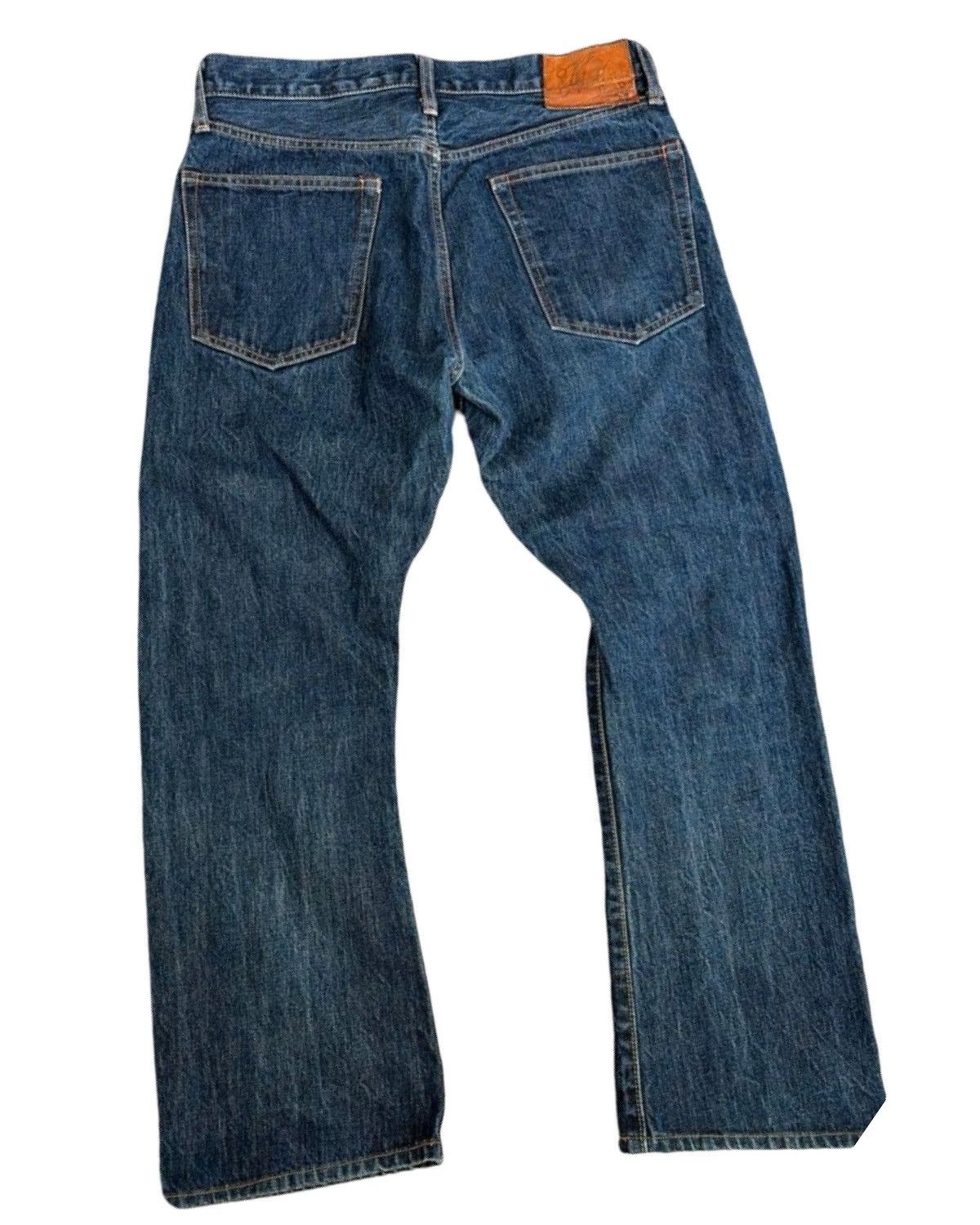 Kapital Japanese Indigo Aizome Denim Jeans Size US 32 / EU 48 - 2 Thumbnail
