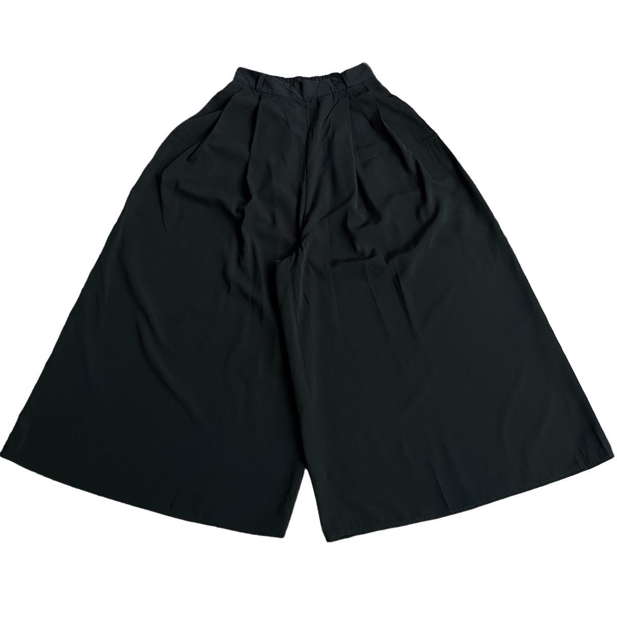 image of Vintage x Yohji Yamamoto Gu Super Wide Leg Flare Pants in Black, Men's (Size 29)