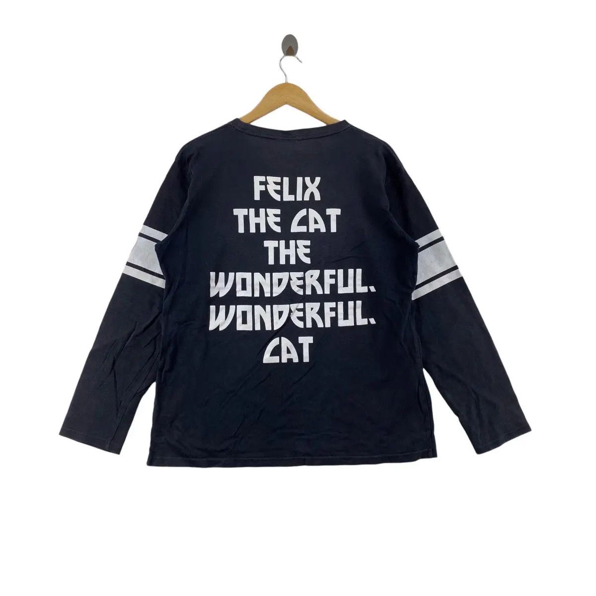 Vintage FELIX THE CAT x KISS Band Rock Roll Cartoon Tee Shirt Size L / US 10 / IT 46 - 4 Thumbnail