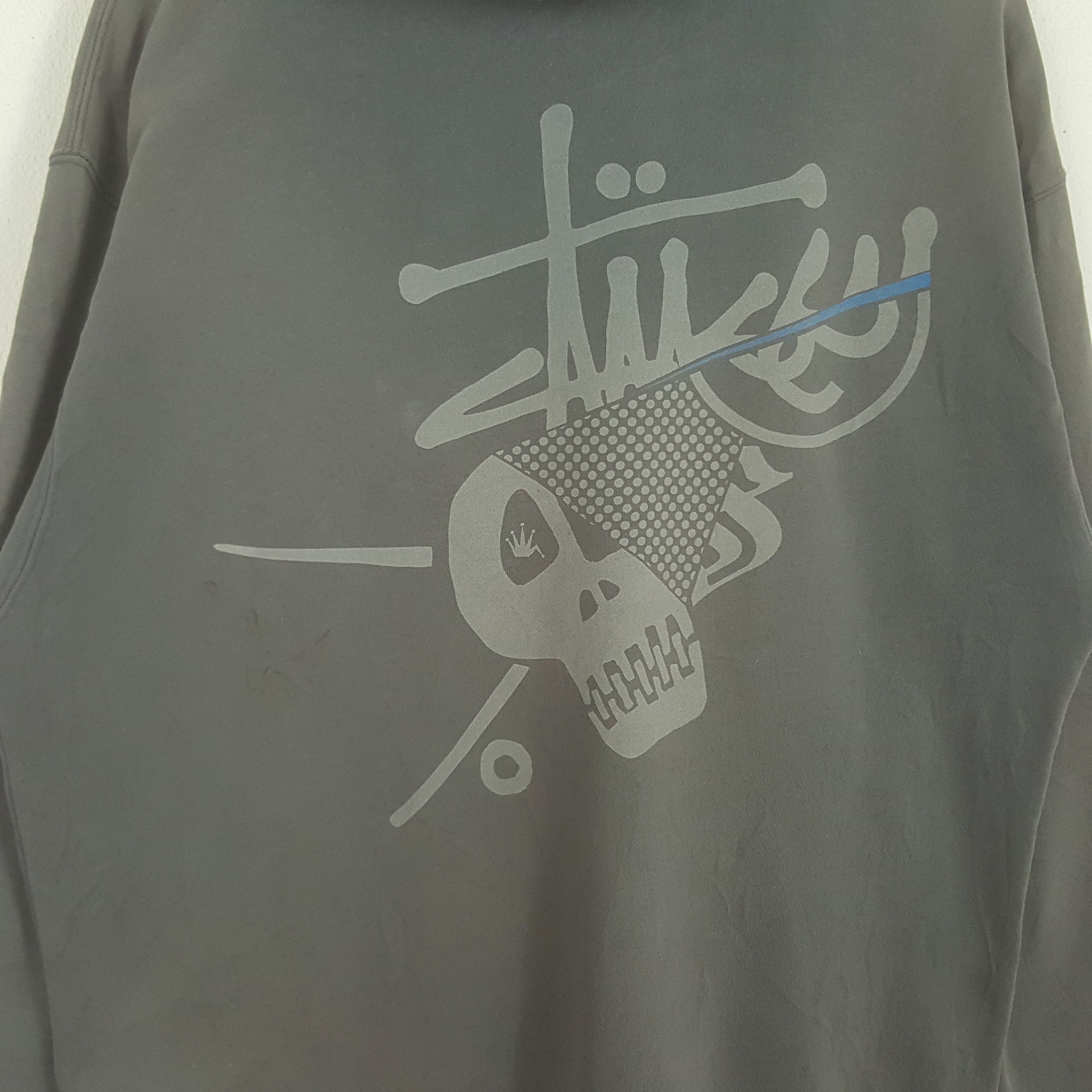 Stussy × Vintage Vintage Stussy Streetwear Style Zipper Hoodies Size US L / EU 52-54 / 3 - 2 Thumbnail