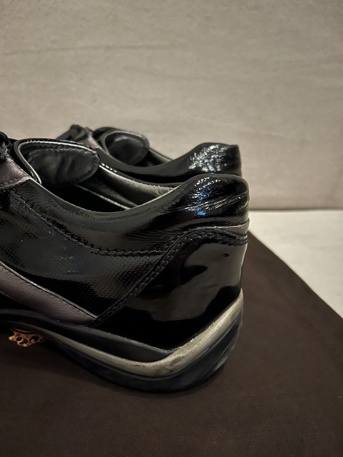 Tod's TOD’S men’s black, paten leather sneaker Size US 9.5 / EU 42-43 - 4 Thumbnail