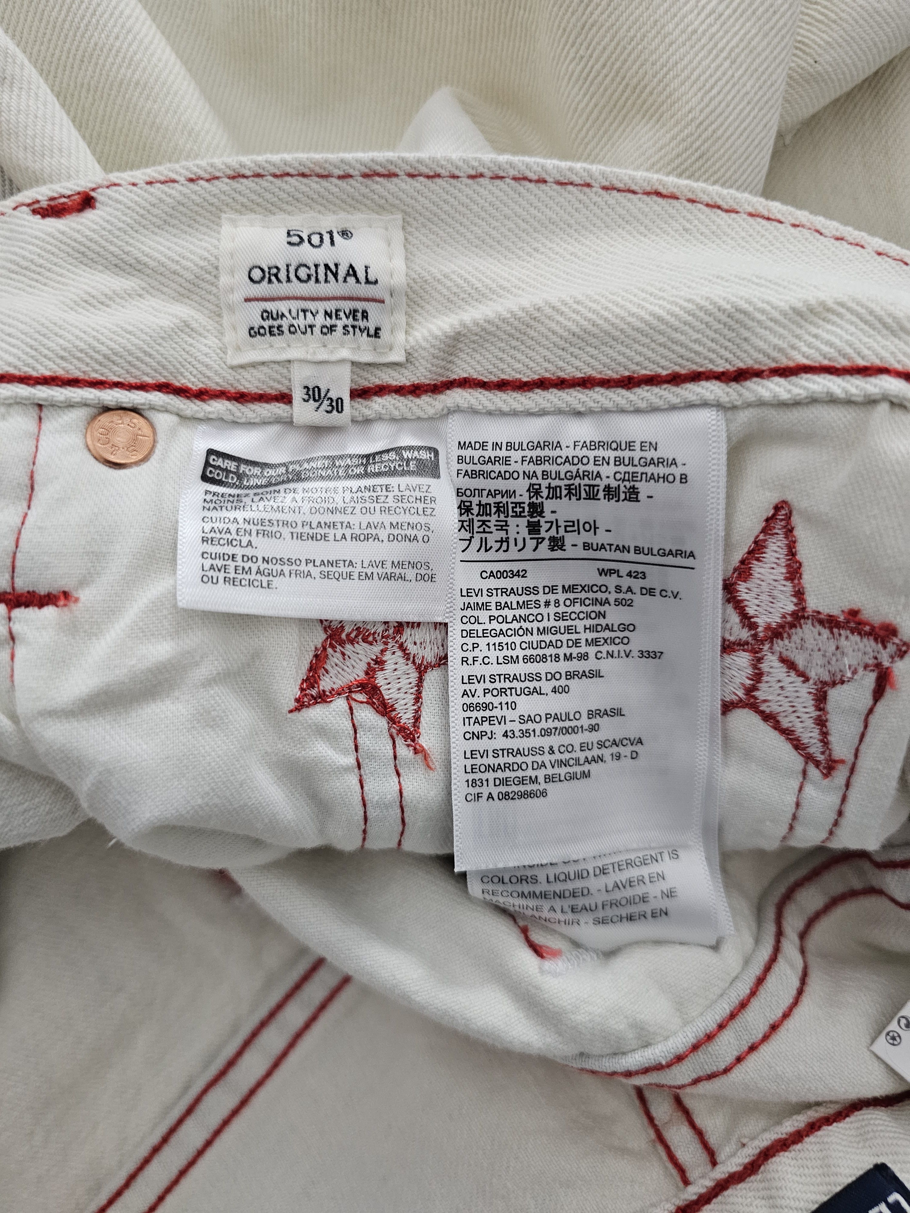 Levi's Made & Crafted NWT Levi's Made&Crafted 501 Original Big E Selvedge Size 30" / US 8 / IT 44 - 9 Thumbnail