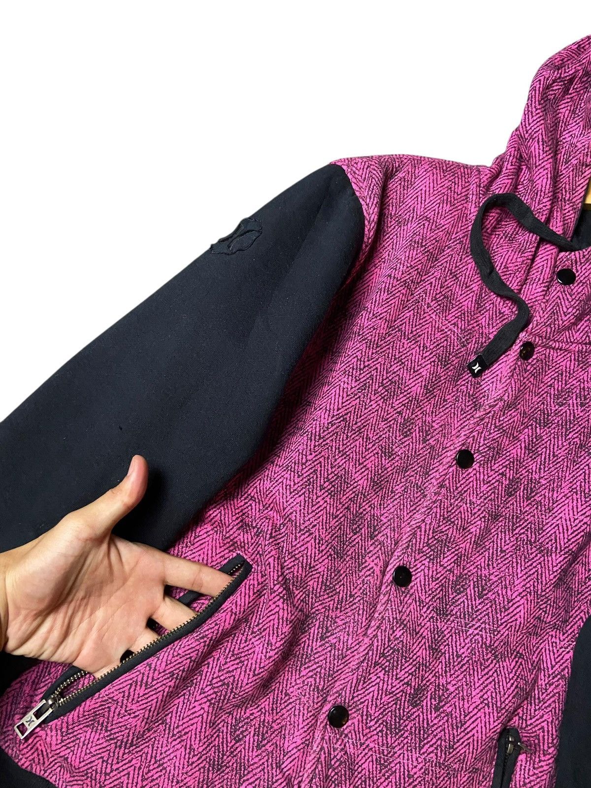 Hurley × Japanese Brand × Vintage HURLEY Brand Button Up Hooded Jacket (122) Size US M / EU 48-50 / 2 - 4 Thumbnail