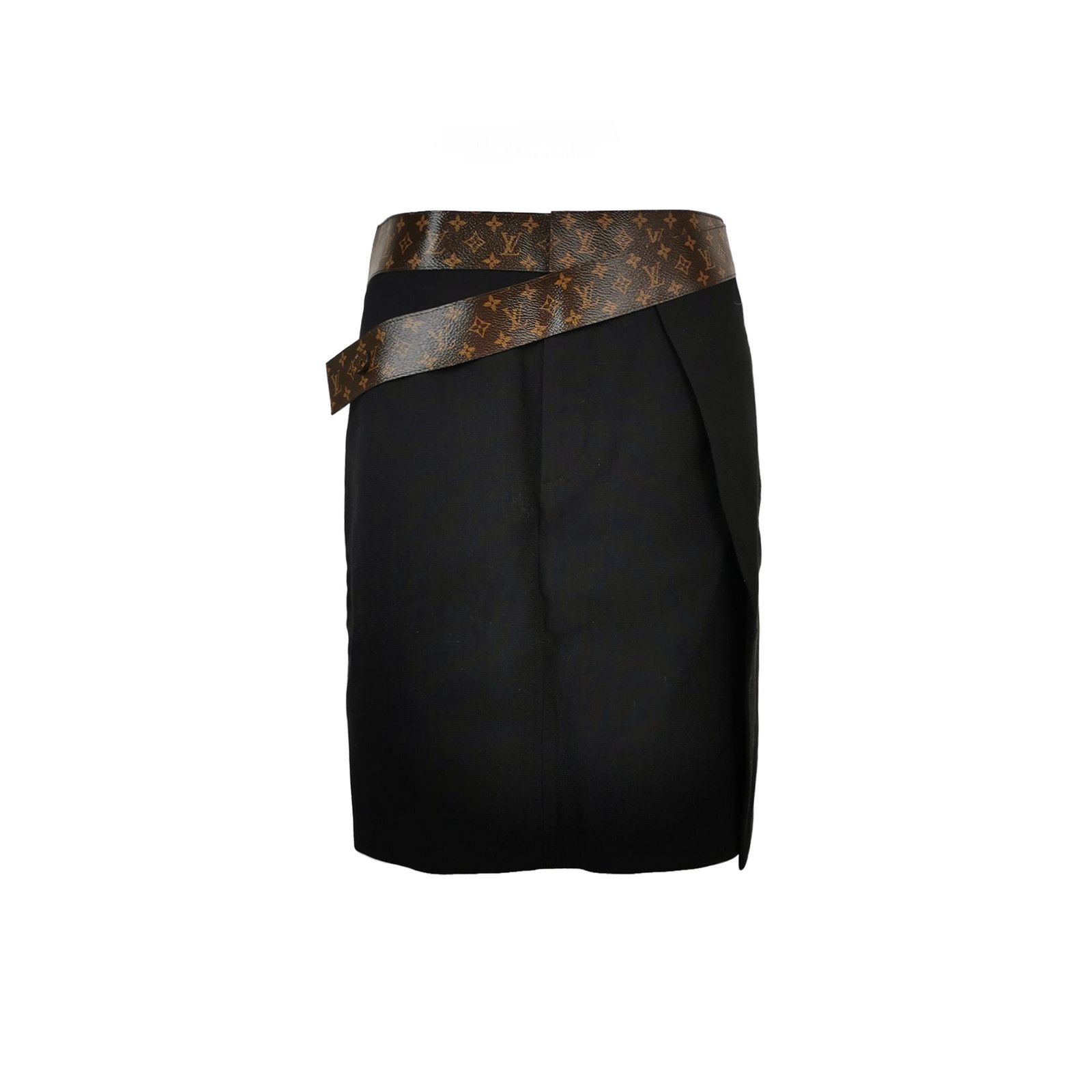 Louis Vuitton Louis Vuitton Monogram Detail Skirt Size 40 Size 28" / US 6 / IT 42 - 1 Thumbnail