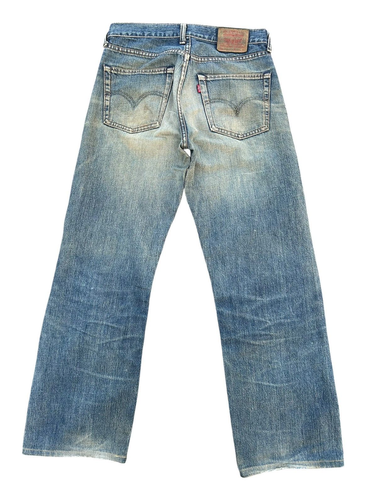Levi's × Vintage Vintage Levis Selvedge Distressed Rusty MudWash Denim jeans Size US 30 / EU 46 - 5 Thumbnail