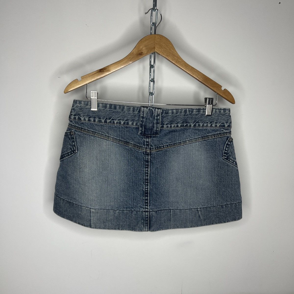 Dolce & Gabbana Vintage Dolce & Gabbana Mini Denim Jeans Skirt Size M 90s Size 28" / US 6 / IT 42 - 2 Thumbnail