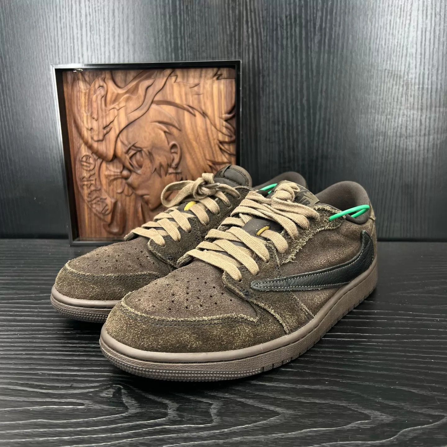 Travis Scott Travis Scott x Air Jordan 1 Low Velvet Size US 8.5 / EU 41-42 - 1 Thumbnail
