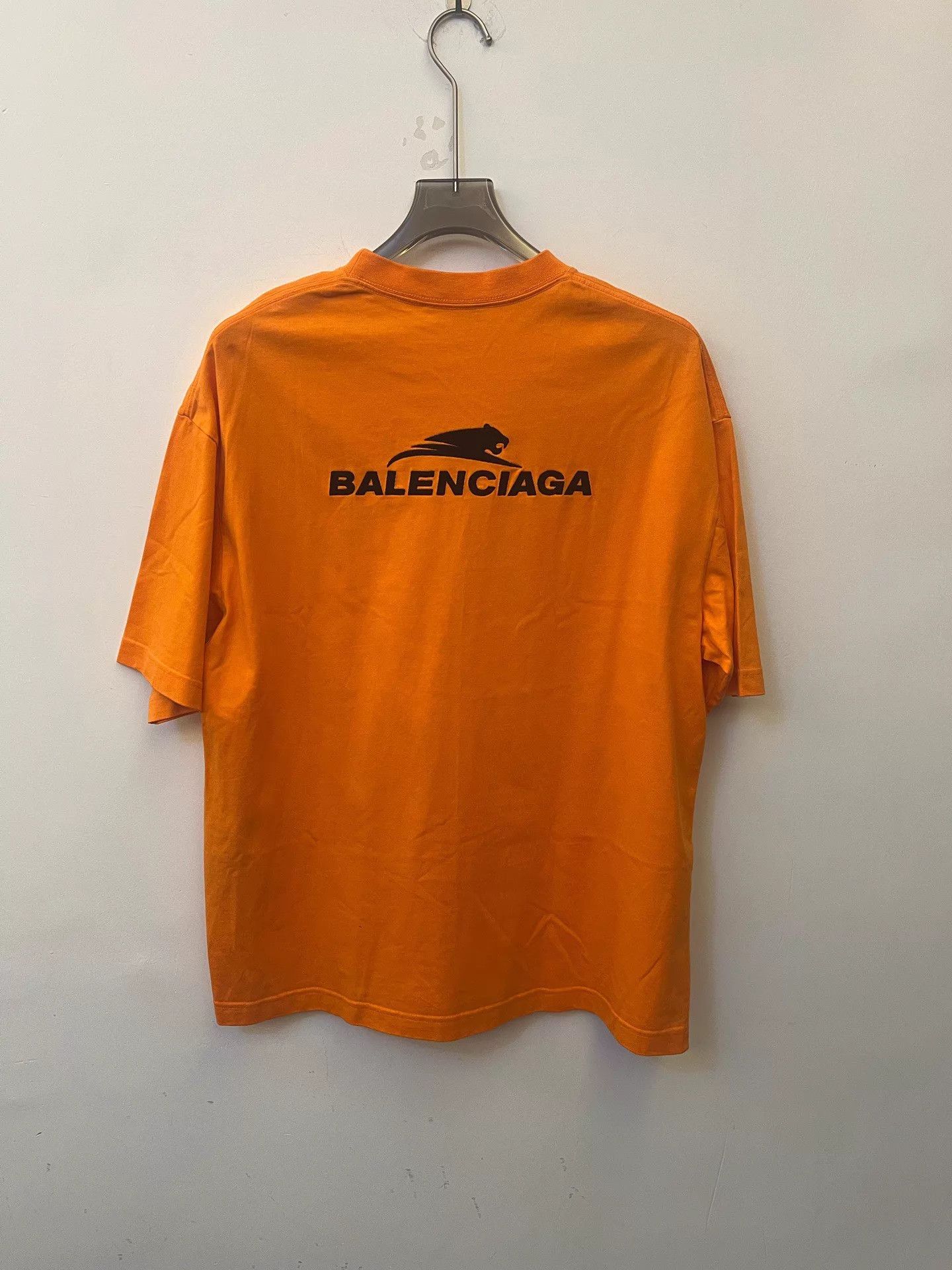 Balenciaga Balenciaga Orange Year of the Tiger Limited SS Tee S New Size US S / EU 44-46 / 1 - 3 Thumbnail