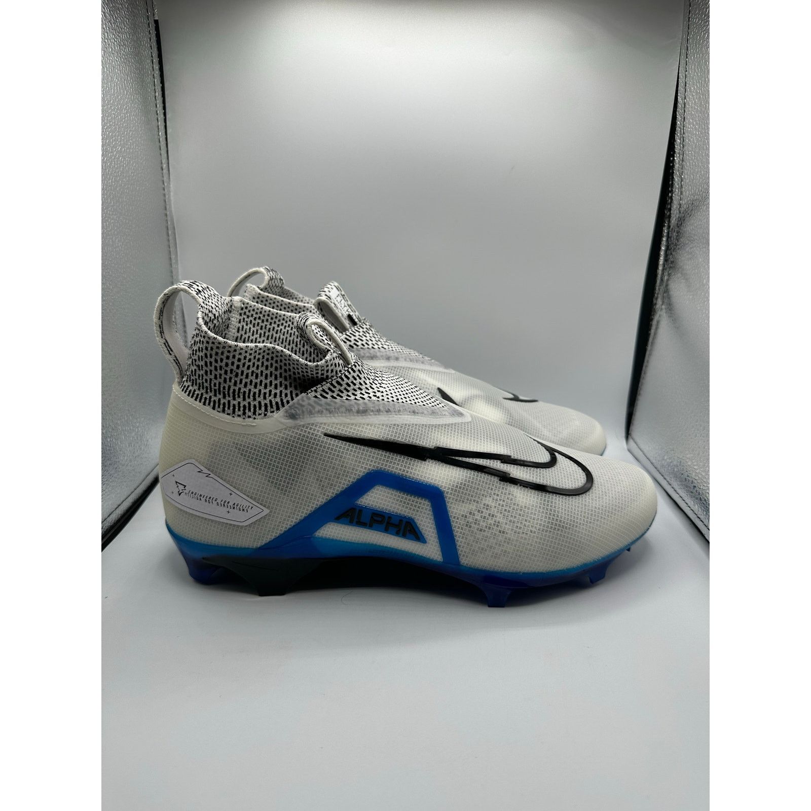 Nike Nike Alpha Menace Elite 3 “White Black Game Royal” size 10 Size US 10 / EU 43 - 3 Thumbnail
