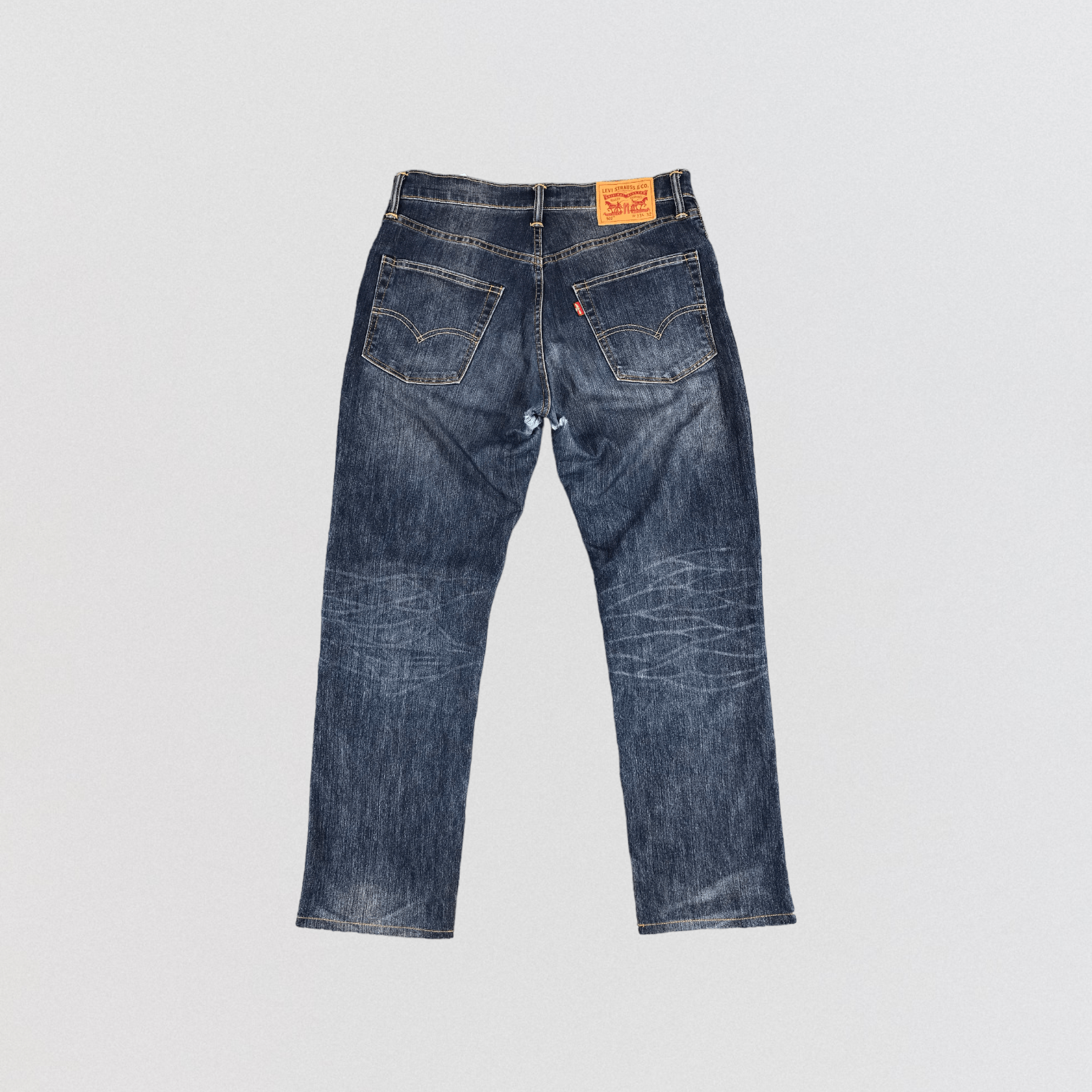 Levi's × Vintage Vintage Levis 502 Jeans-JM1446 Size US 35 - 2 Thumbnail