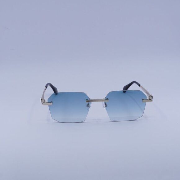 Palm Angels Palm Angels PERI10G QUARTZ 7644 Sunglasses Gold Geometric Size ONE SIZE - 3 Thumbnail