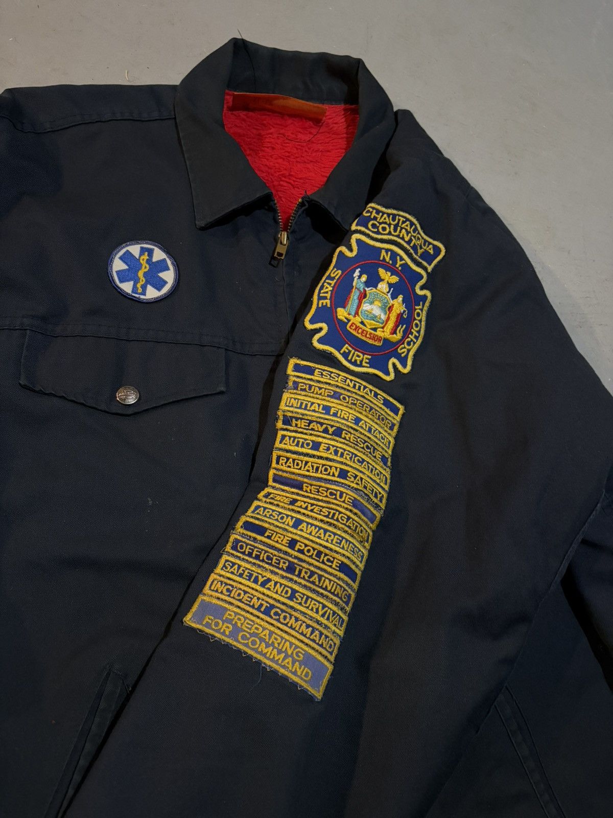 Dickies Beautiful 80s True Vintage Setlowear Dickies Fireman Jacket Size US XL / EU 56 / 4 - 6 Thumbnail