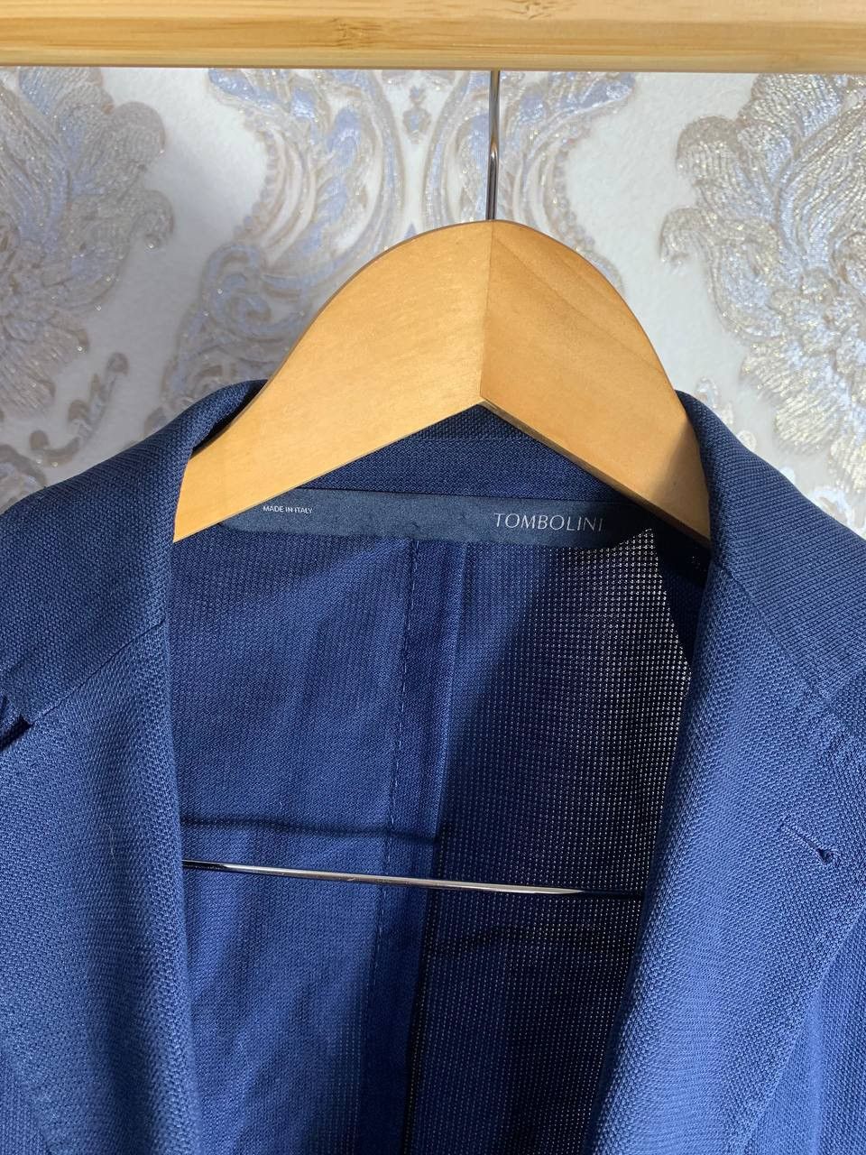 Loro Piana × Tombolini TOMBOLINI LORO PIANA BLAZER COTTON SUIT FASHION CLASSIC Y2K Size 48S - 3 Thumbnail