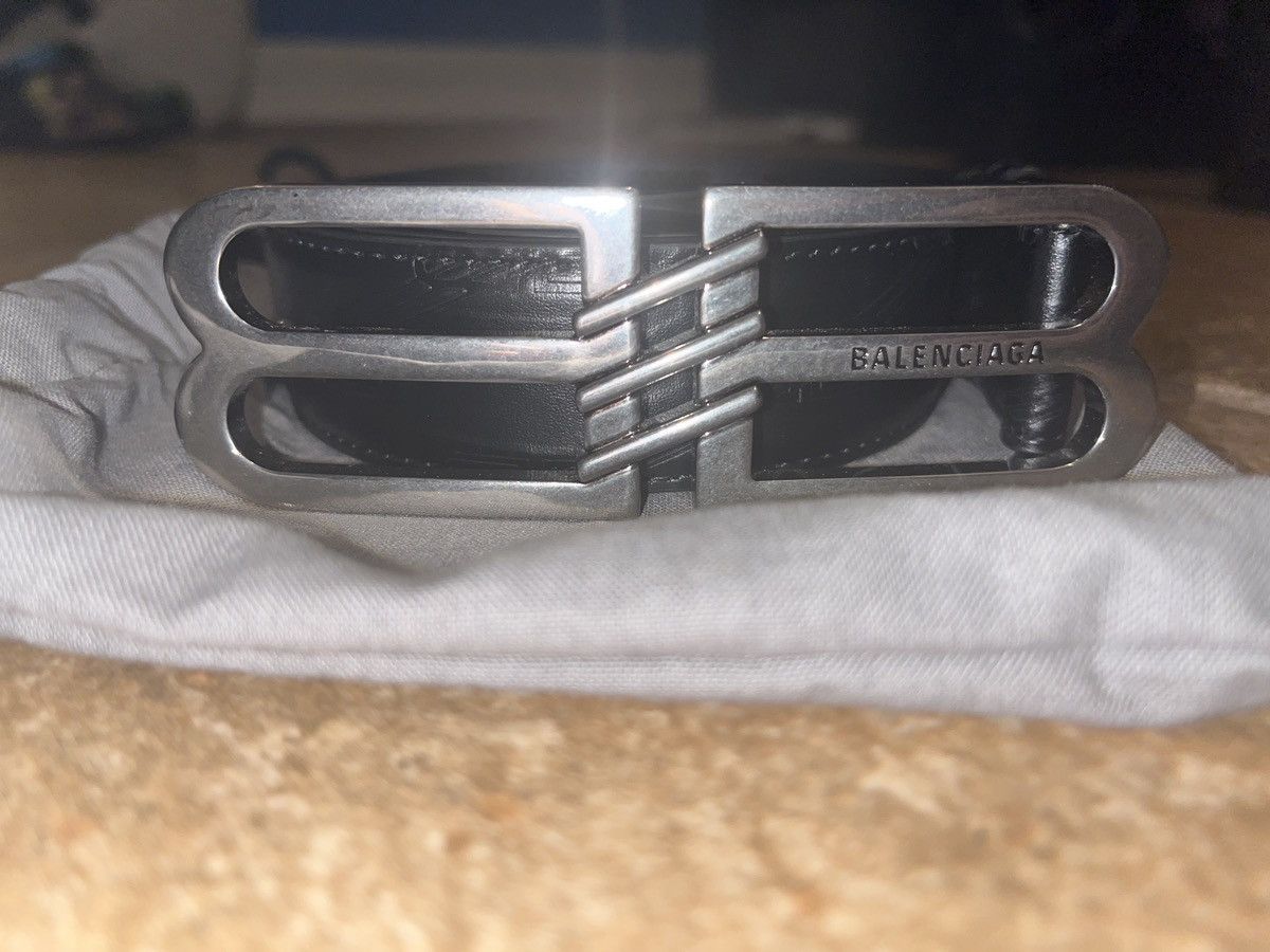 Balenciaga double B belt