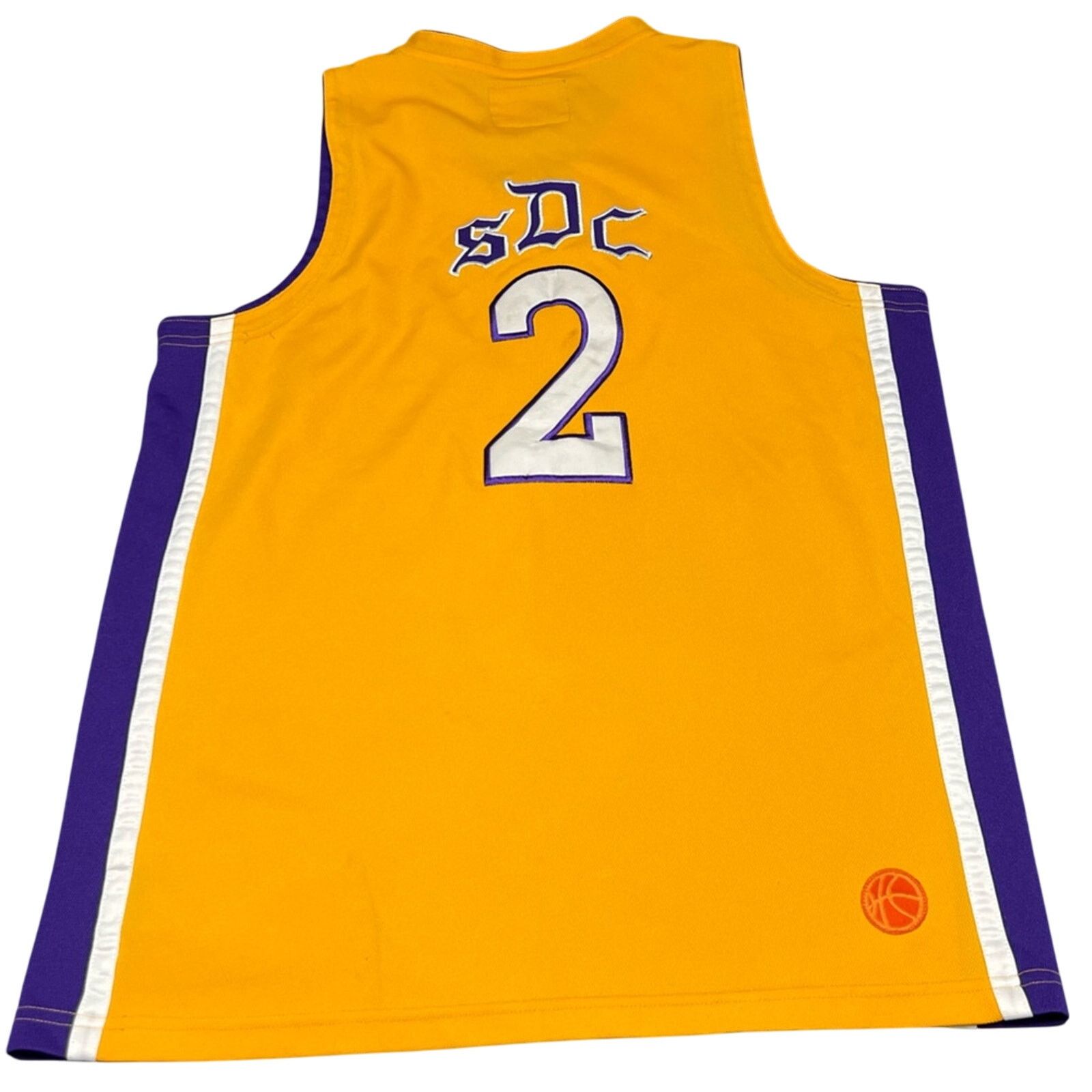 Snoop Dogg Vintage Y2K Snoop Dogg Lakers Hoop Basketball Jersey RARE Size US L / EU 52-54 / 3 - 2 Thumbnail