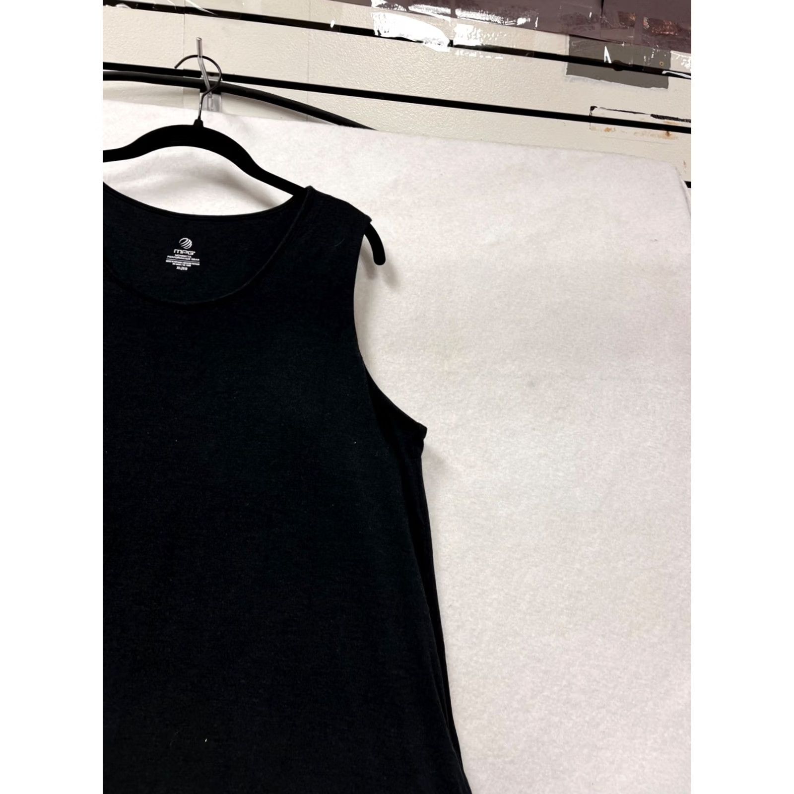 Vintage MPG Mondetta Black Tank Dress XL Sleeveless Unisex Adults Knee Length Fashion Dress Women Men? Size XL / US 12-14 / IT 48-50 - 6 Thumbnail
