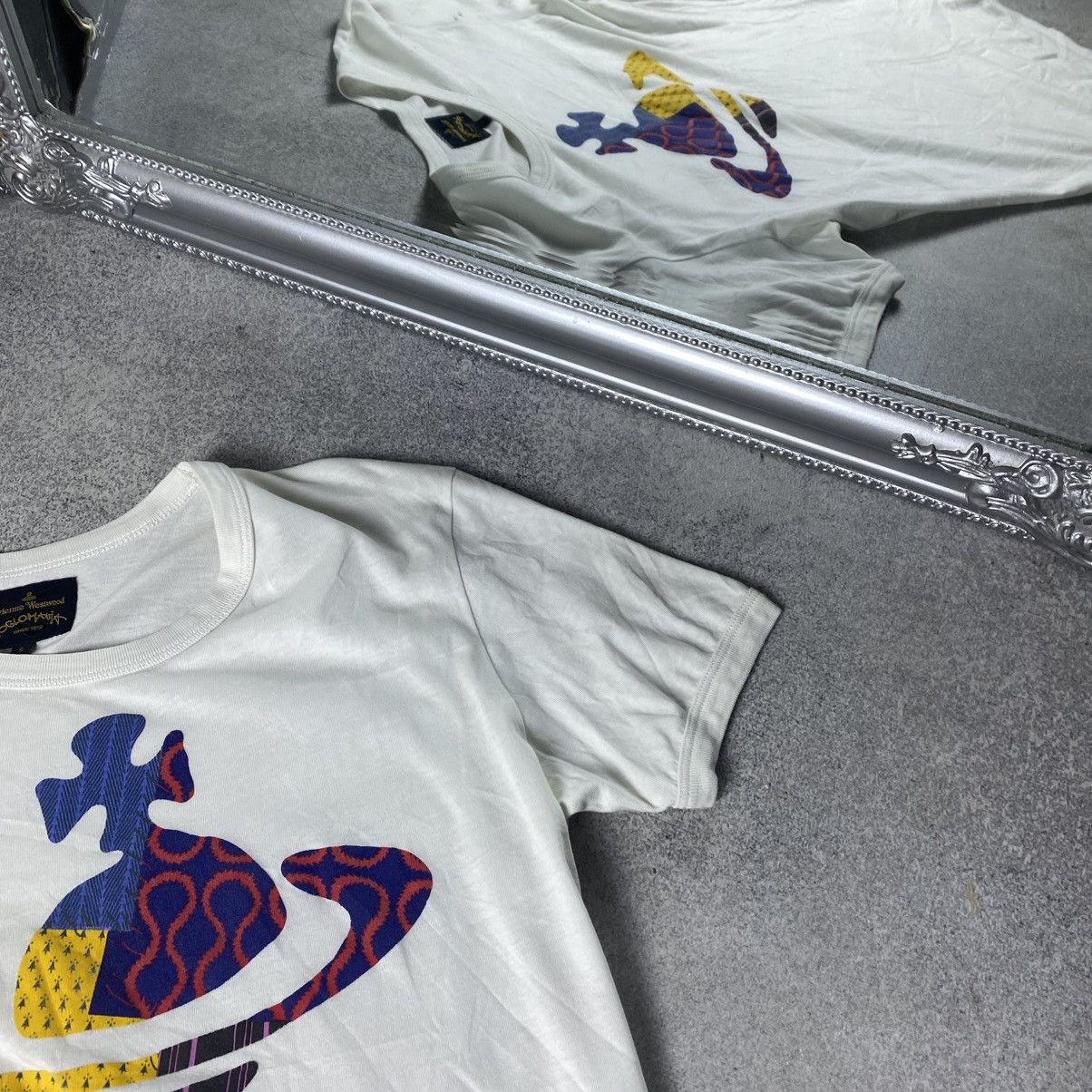 Vivienne Westwood Vivienne Westwood Big Logo T shirt Size US S / EU 44-46 / 1 - 6 Thumbnail