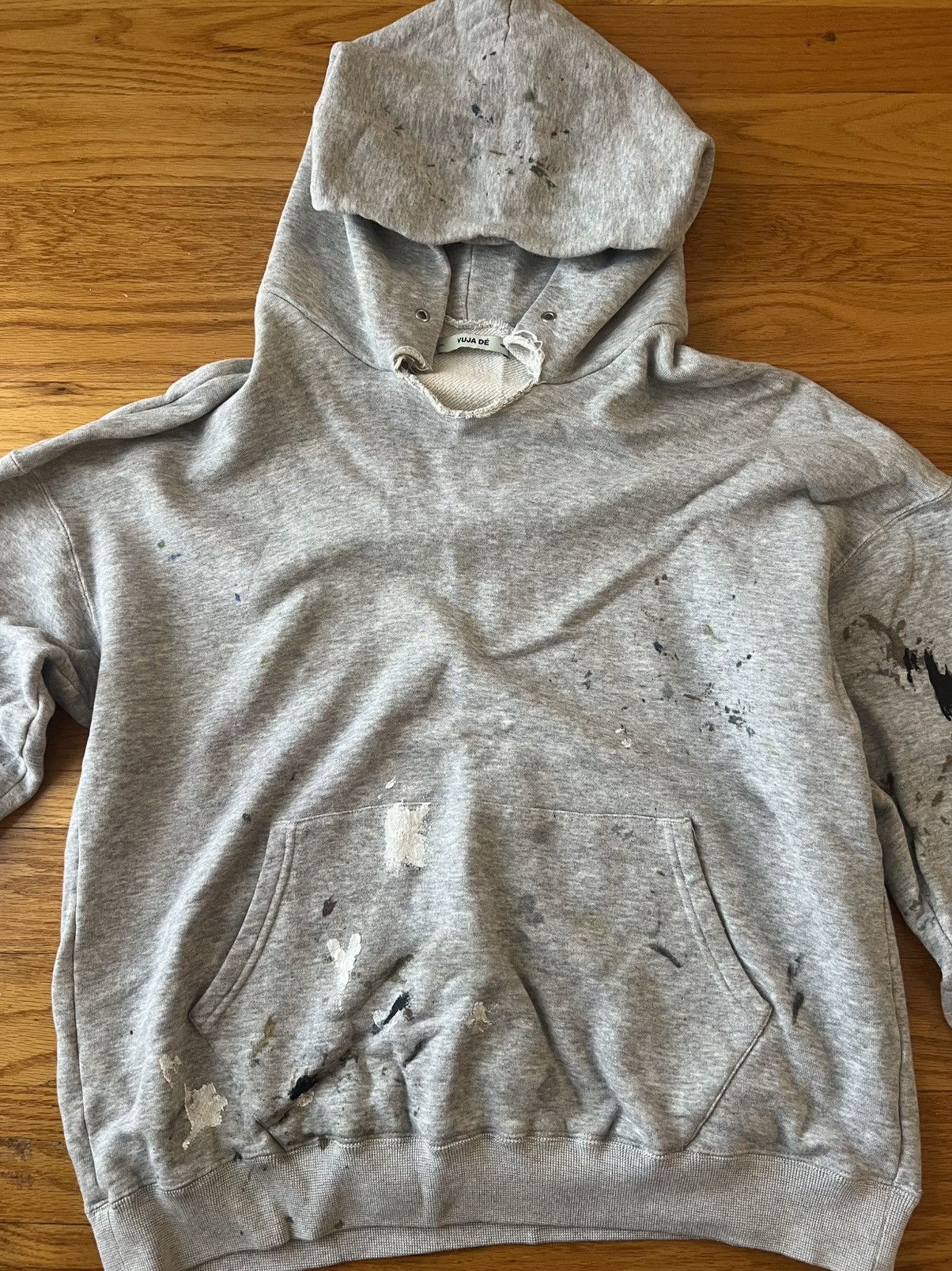 Vuja De VUJA DE PAINTED HOODIE 001 Size US L / EU 52-54 / 3 - 4 Thumbnail