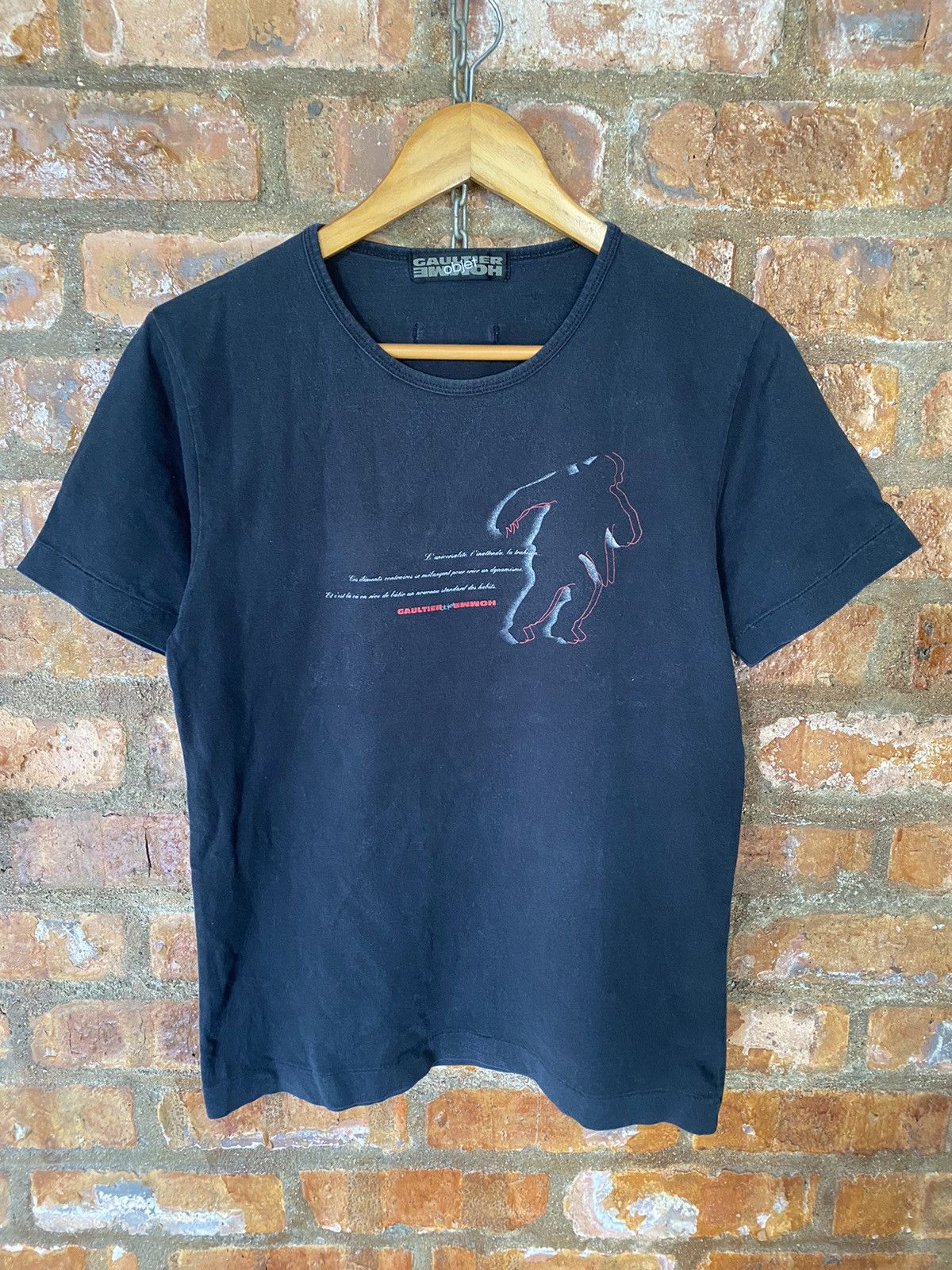 Jean Paul Gaultier 1990s GAULTIER Poem tee Size US S / EU 44-46 / 1 - 2 Thumbnail