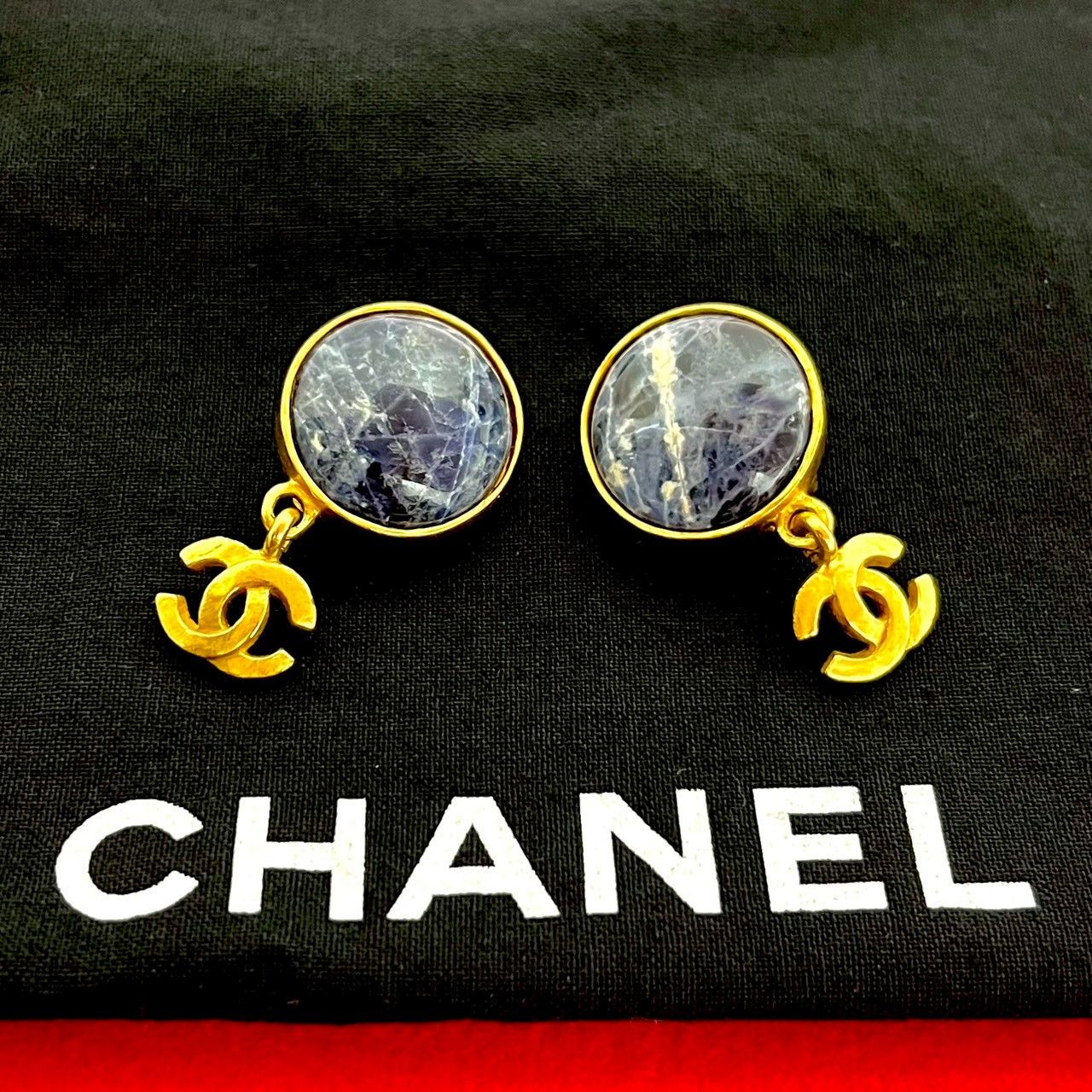 Chanel Chanel CHANEL Coco Mark Earrings Metal Earrings DUTY FREE for USA Size ONE SIZE - 1 Thumbnail