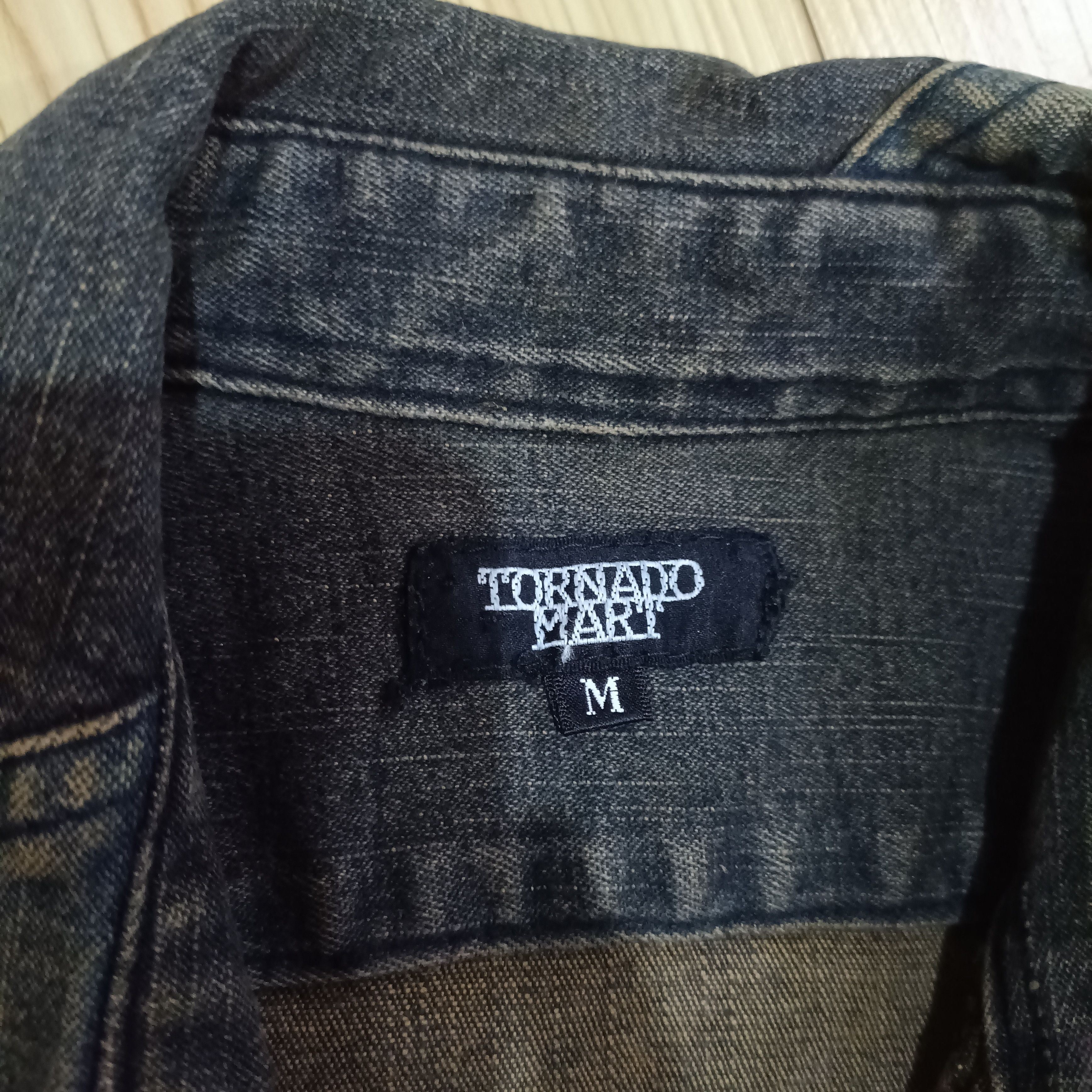 Tornado Mart Tornado Mart Top Stitchingg Denim Button Size US M / EU 48-50 / 2 - 7 Thumbnail