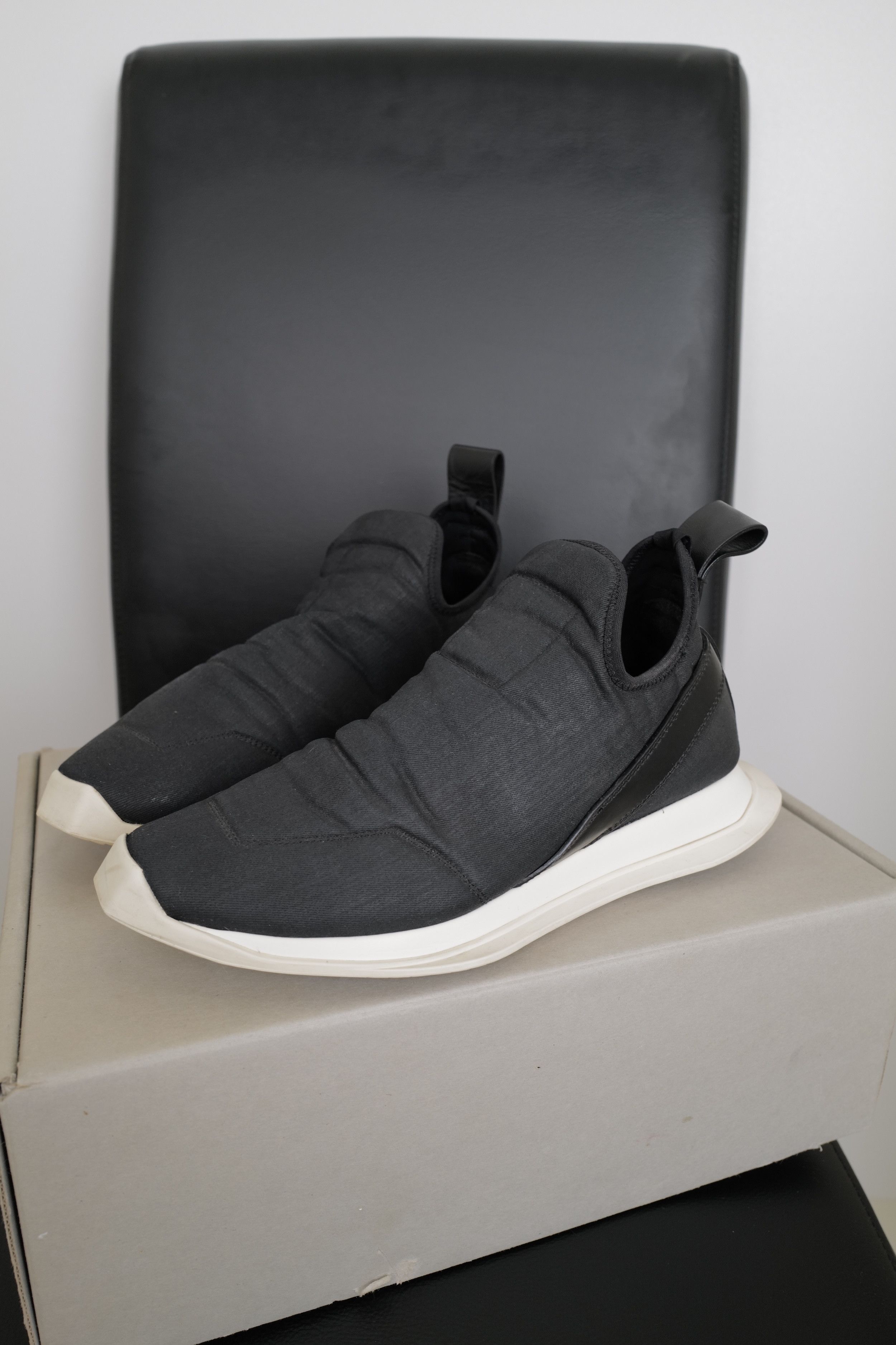 Rick Owens Drkshdw Rick Owens DRKSHDW runner runners Size US 7 / EU 40 - 5 Thumbnail