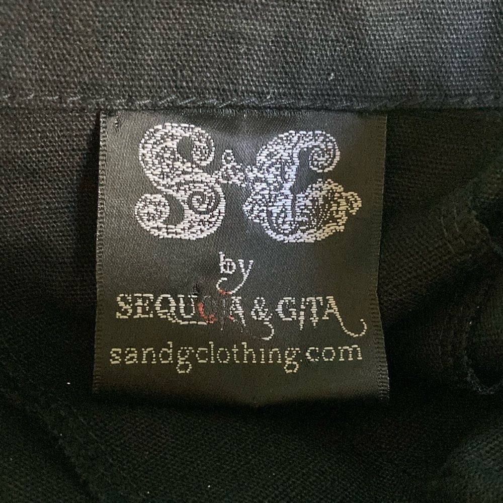 I.AM.GIA S & G Sequoia and Gita Black Cotton Snap Front Jacket Marked Size M / US 6-8 / IT 42-44 - 3 Thumbnail